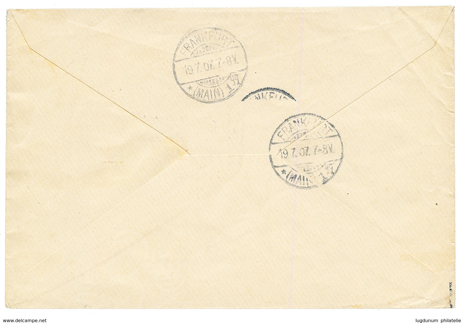 "MULIFANUA" : 1907 10pf Canc. MULIFANUA On Envelope To GERMANY. Signed LANTELME. Superb. - Samoa