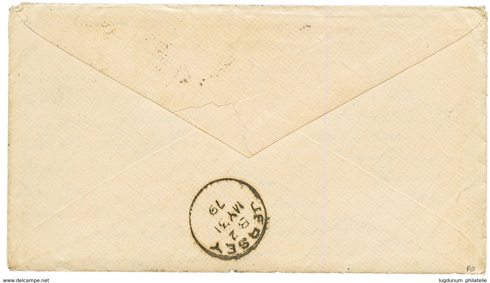 1879 5c + 20c On Envelope From FIRENZE To ST HELLIER JERSEY (CHANNEL ISLANDS). Superb. - Non Classificati