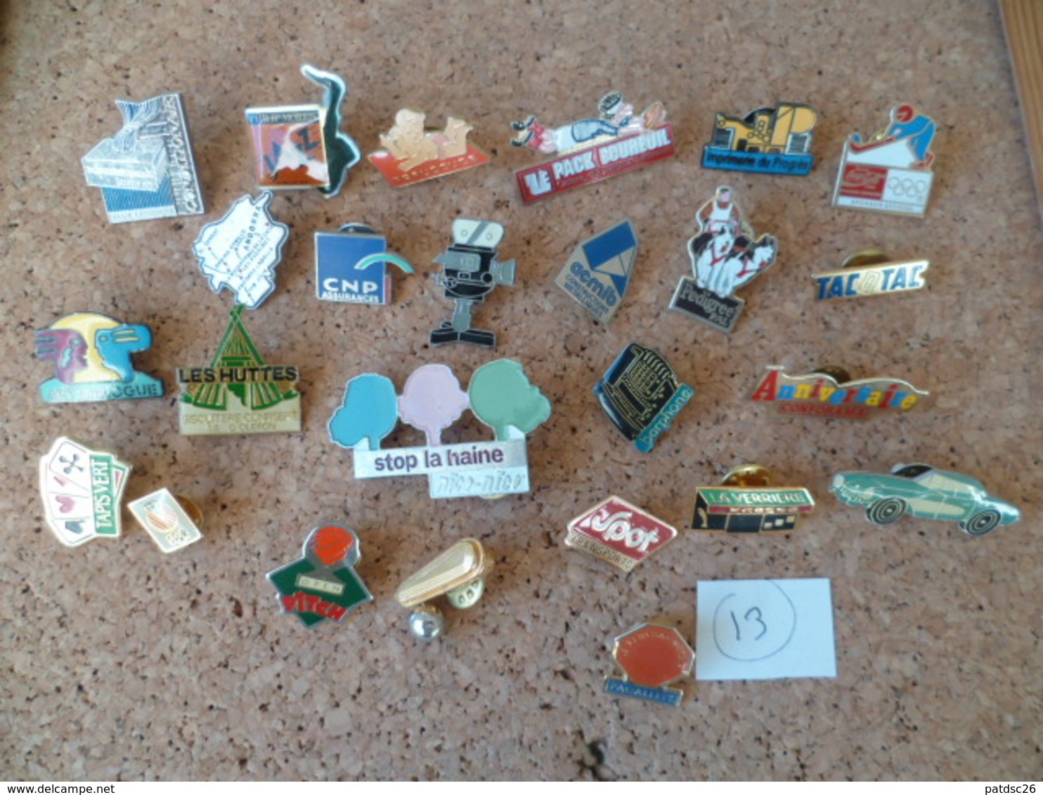 LOT DE 25 PIN'S  ( Lot N° 13 ) - Lots