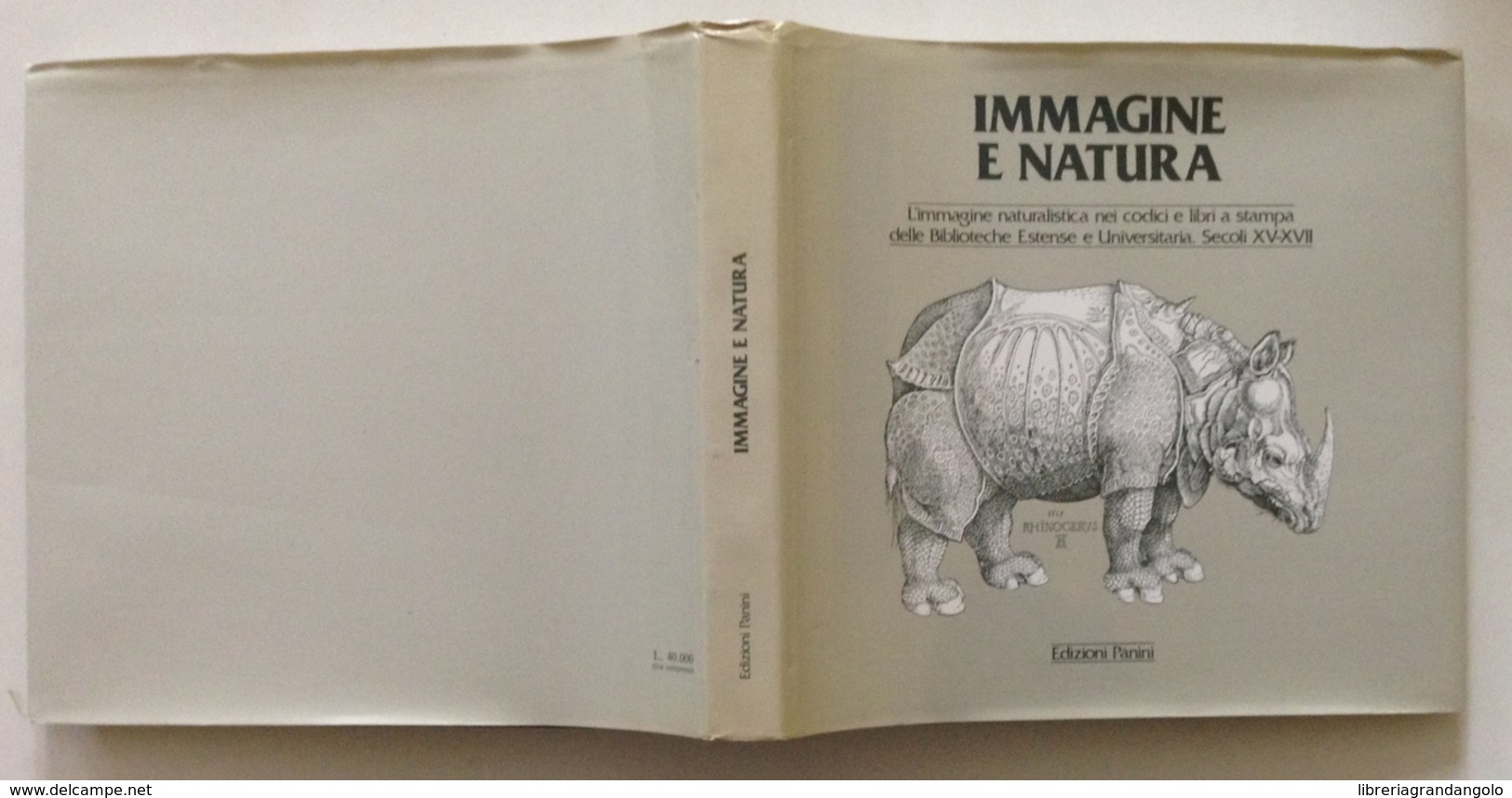 Biblioteca Estense E Universitaria Modena Immagine E Natura Edizioni Panini 1984 - Non Classificati