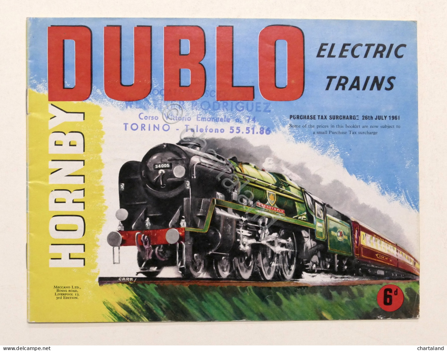 Catalogo Modellismo Ferroviario - Hornby Dublo Electric Trains - 1961 E - Non Classificati