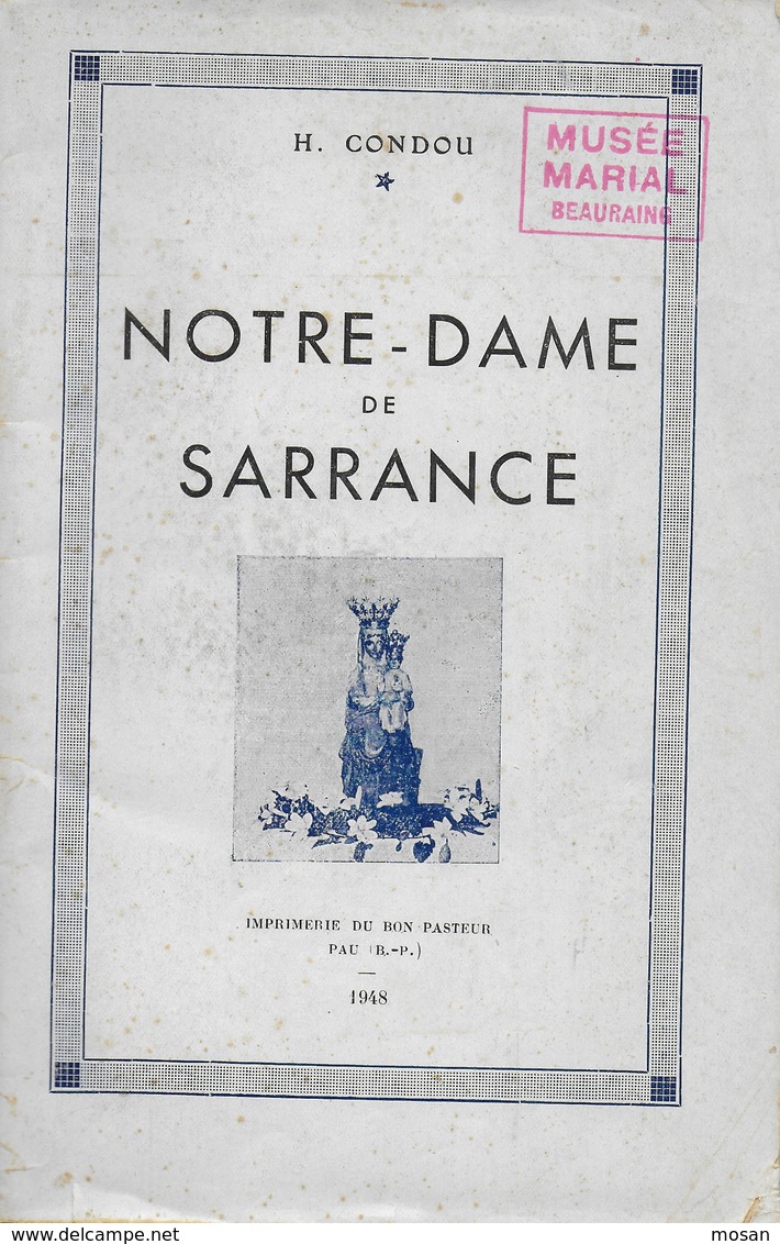 Notre-Dame De Sarrance. 1948 - H. Condou - Prémontré - History