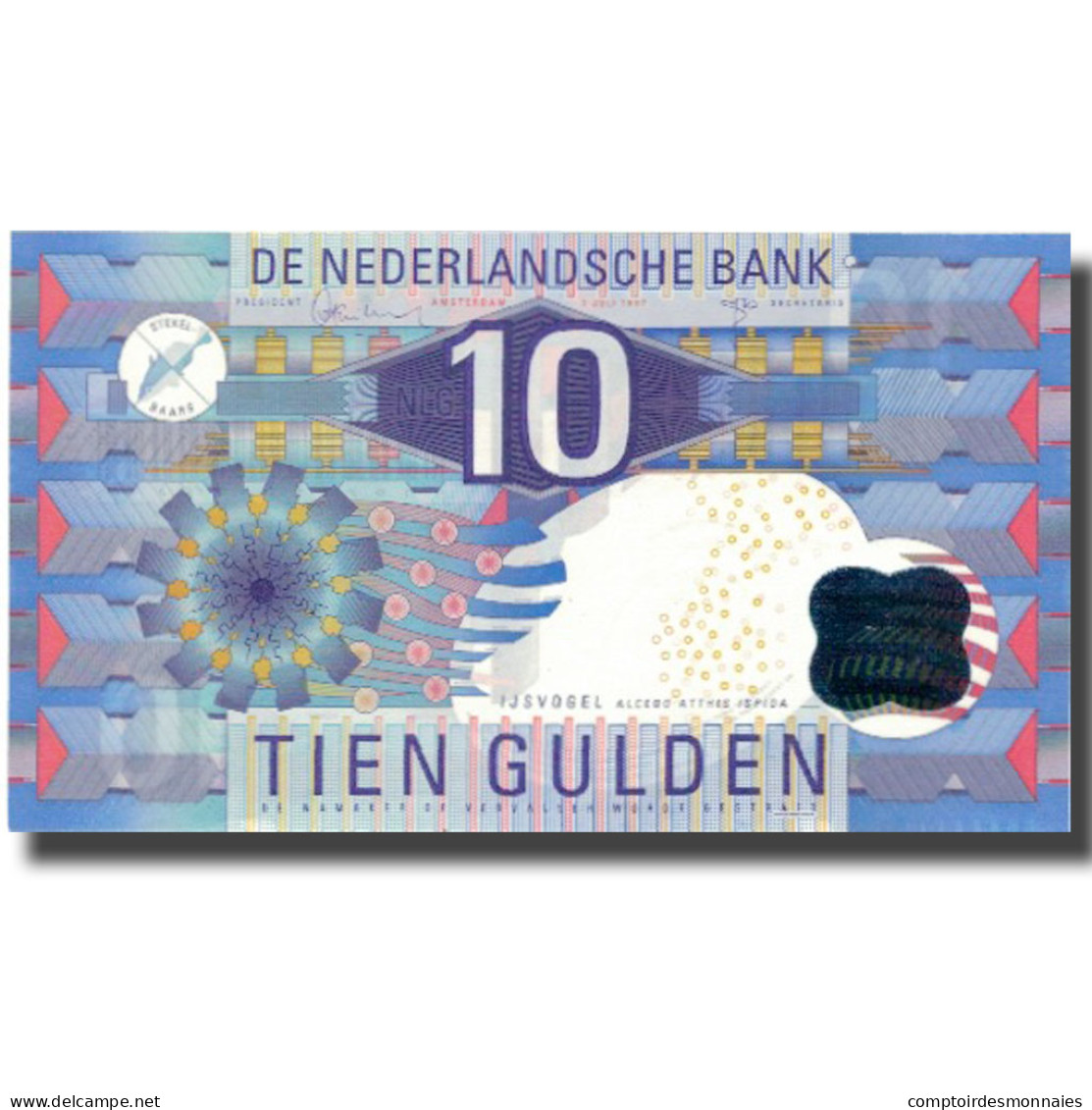 Billet, Pays-Bas, 10 Gulden, 1997, 1997-07-01, KM:99, NEUF - 10 Florín Holandés (gulden)