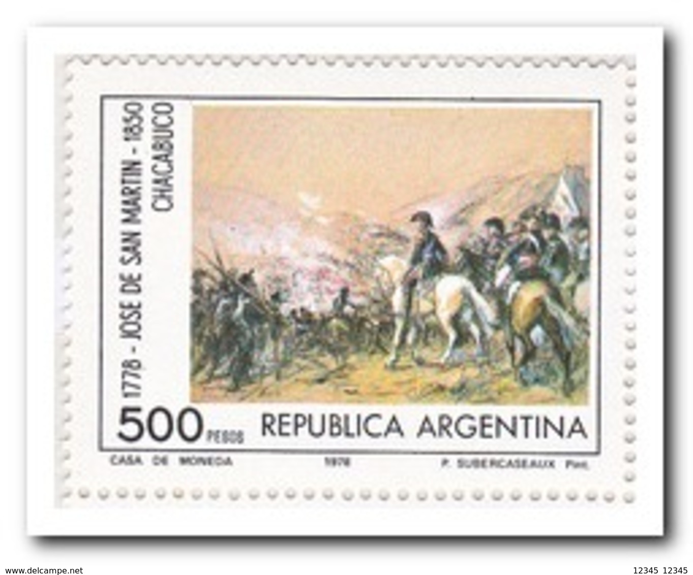 Argentinië 1978, Postfris MNH, Jose De San Martin - Ongebruikt
