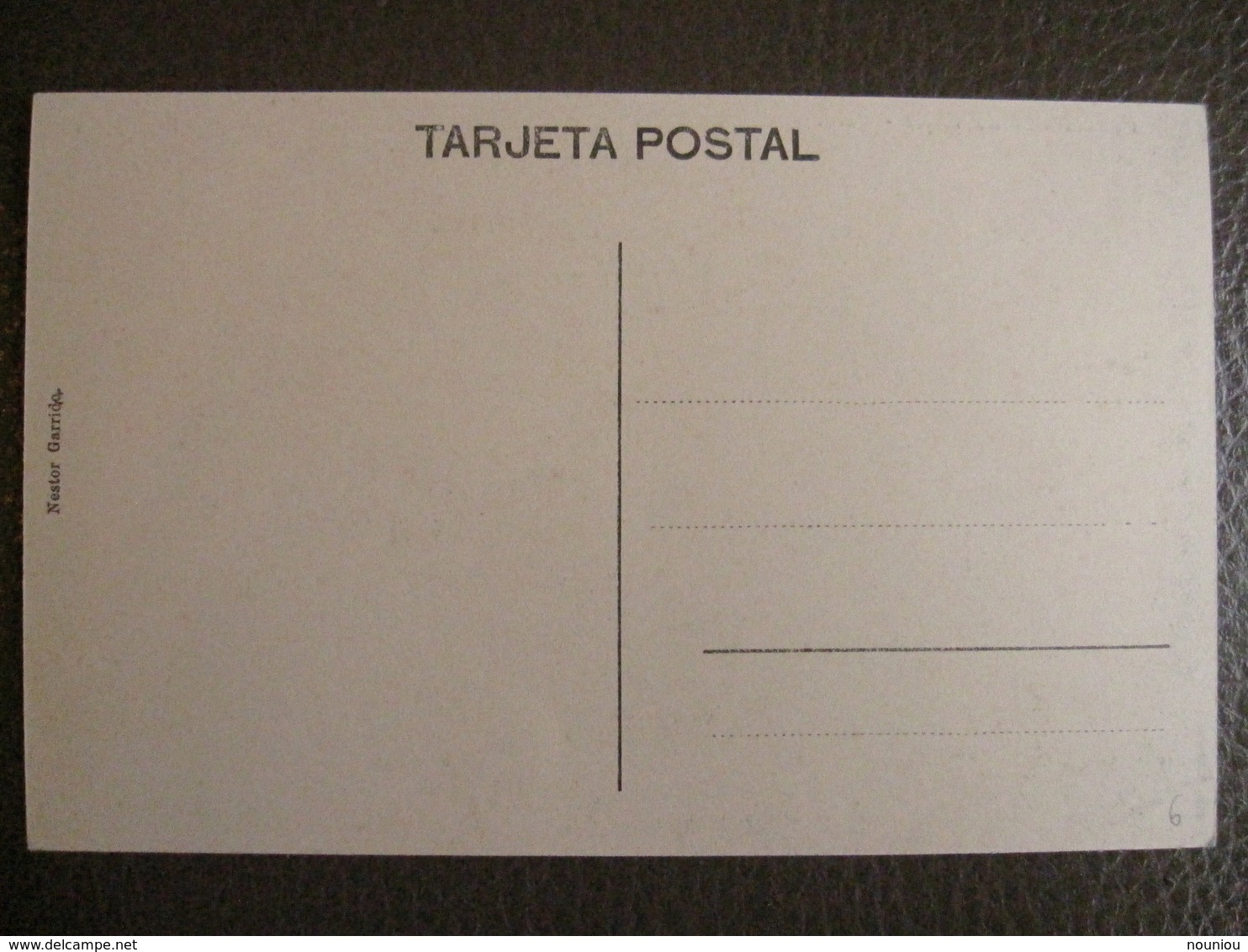 Antique Tarjeta Postal - Peru Perou - Panoramica De Payta - Nestor Garrido - Pérou