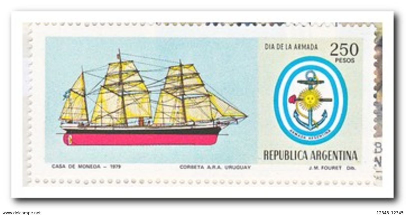 Argentinië 1979, Postfris MNH, Sailing Ship, Navy Day - Ongebruikt