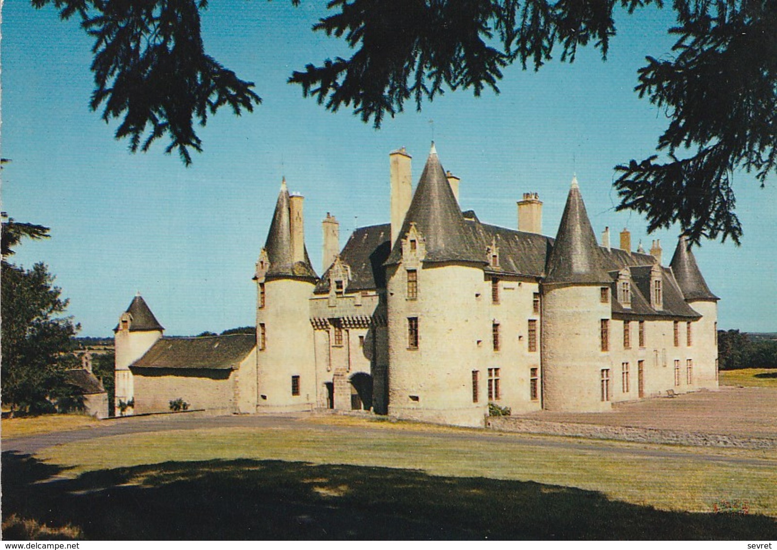 THENEZAY. - Le Château De La ROCHE-FATON. Très Beau Cliché - Thenezay