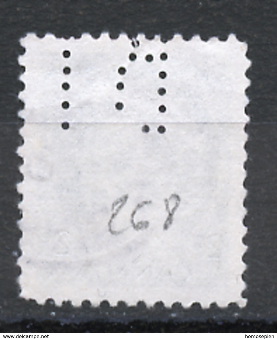 Canada - Kanada 1954 Y&T N°268 - Michel N°291 (o) - 2c Elisabeth II - Perforé DI - Perforadas