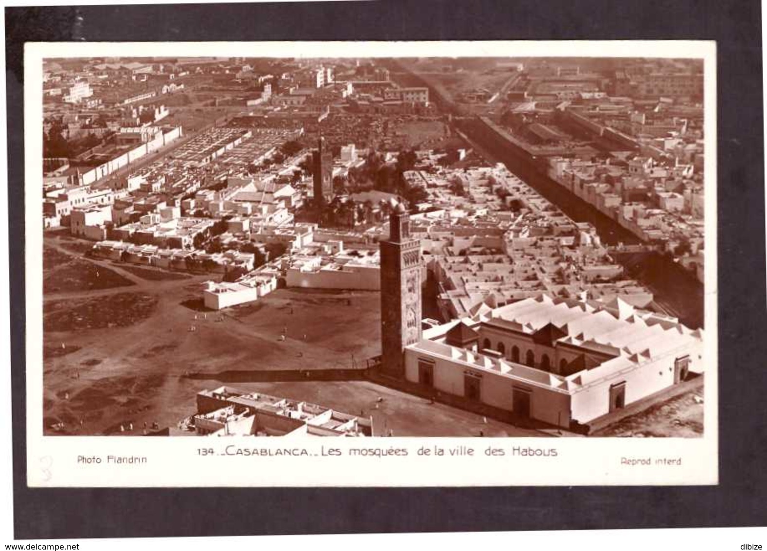 CPSM. Maroc. Casablanca. Les Mosquées De La Ville Des Habous. - Monuments