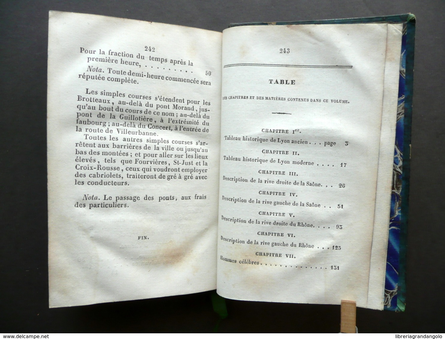 Guide Du Voyageur A Lyon J. Lions Audin Paris Lions Lyon 1838 Guida Carta - Non Classificati