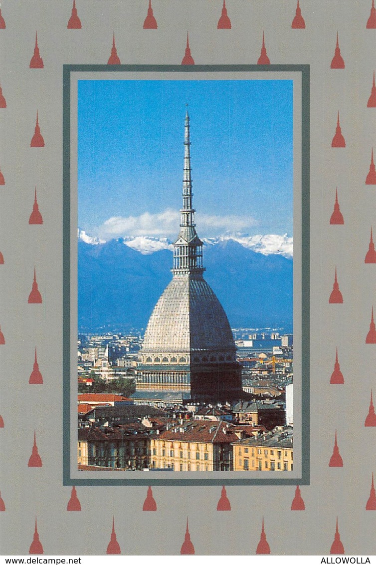 3732" TORINO-MOLE ANTONELLIANA" CART. POST. OR. NON SPED. - Mole Antonelliana