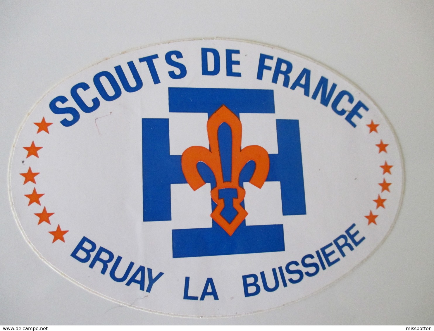 Autocollant Scouts De France Bruay La Buissière - Autocollants