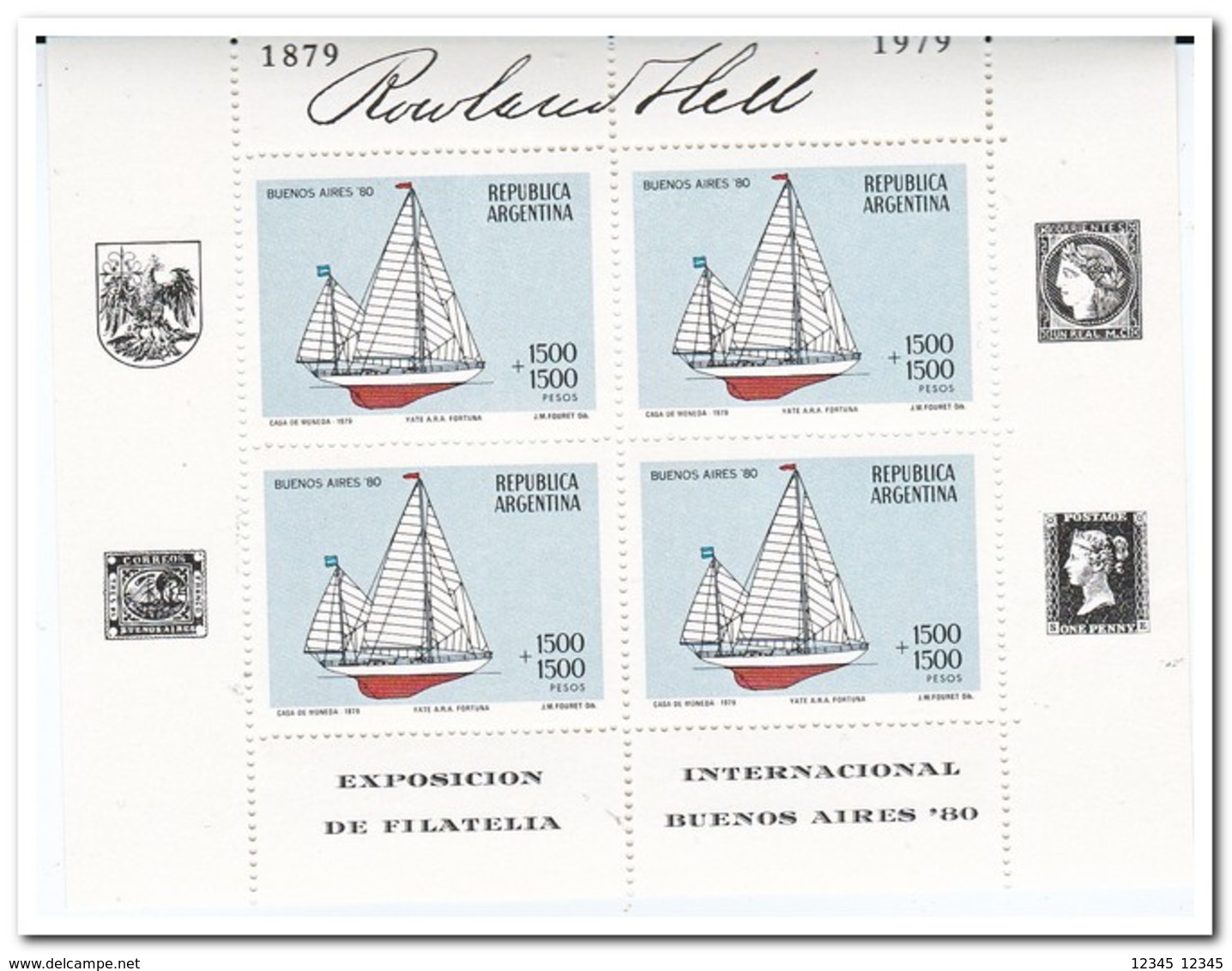 Argentinië 1979, Postfris MNH, Ships - Ongebruikt