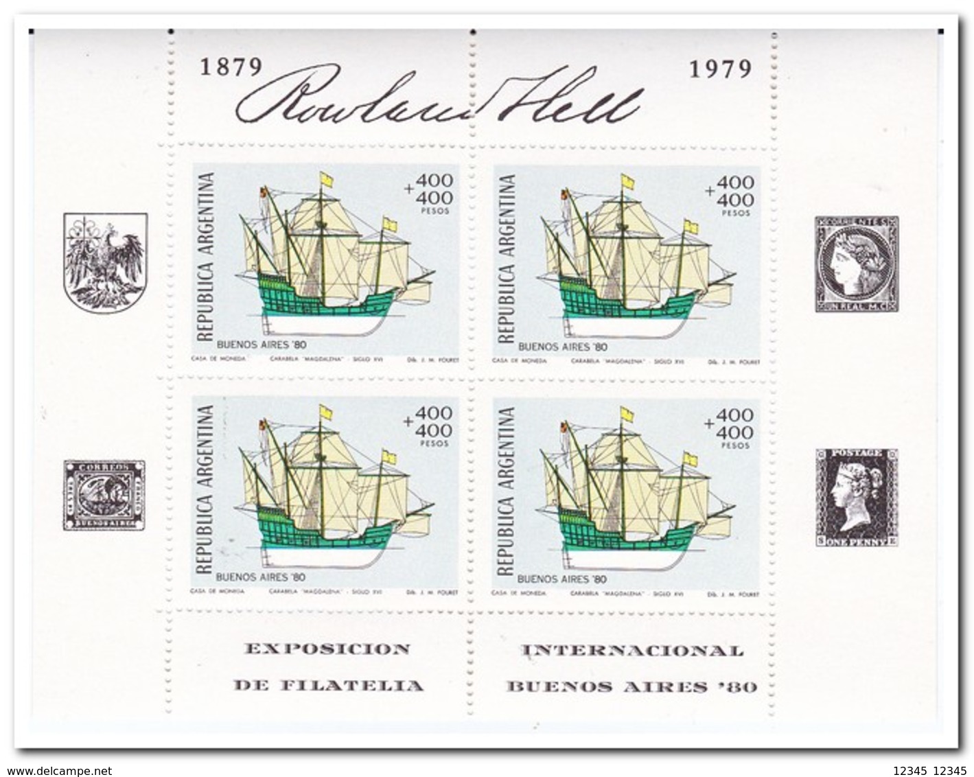 Argentinië 1979, Postfris MNH, Ships - Ongebruikt