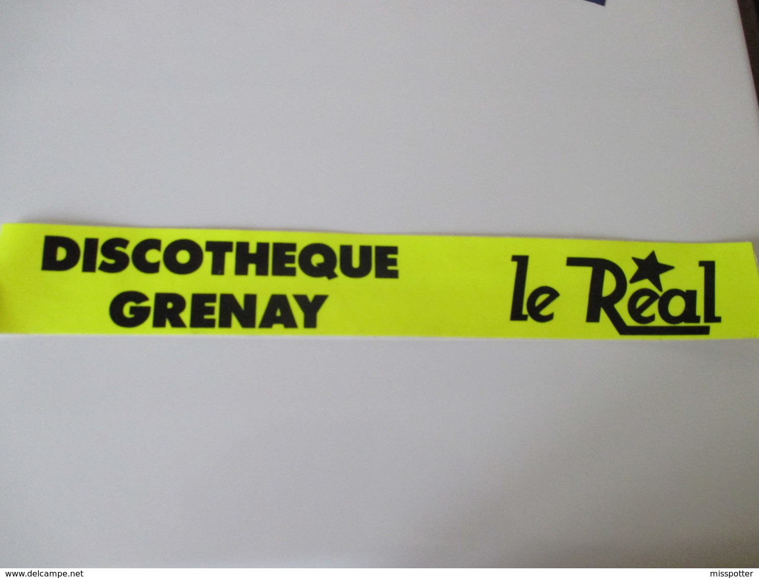 Autocollant Discothèque Le Réal Grenay - Stickers