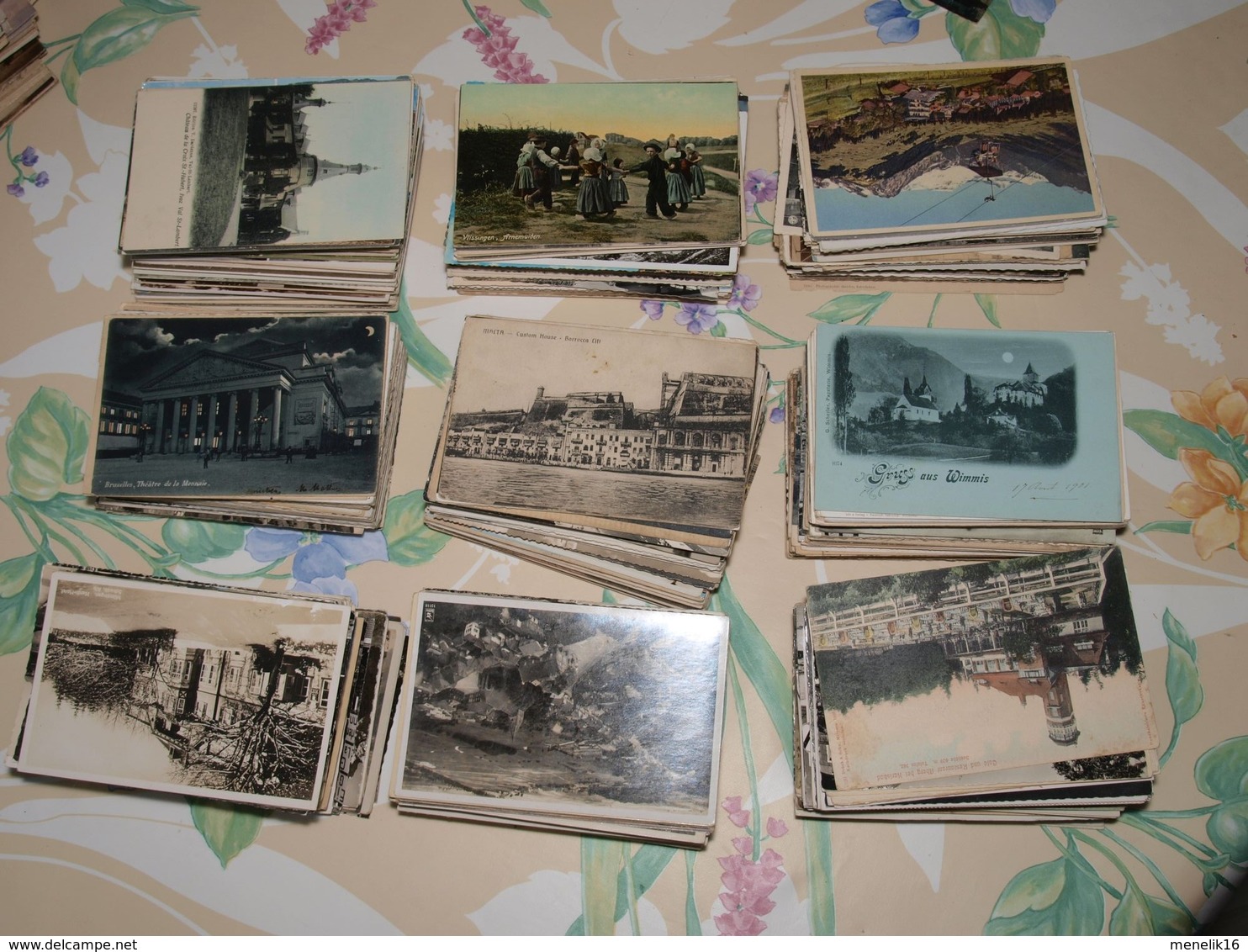 Lot Europe : plus de 2000 cartes format 9x14 cm - CPA et CPSM - Beau lot sympathique et propre - A VOIR