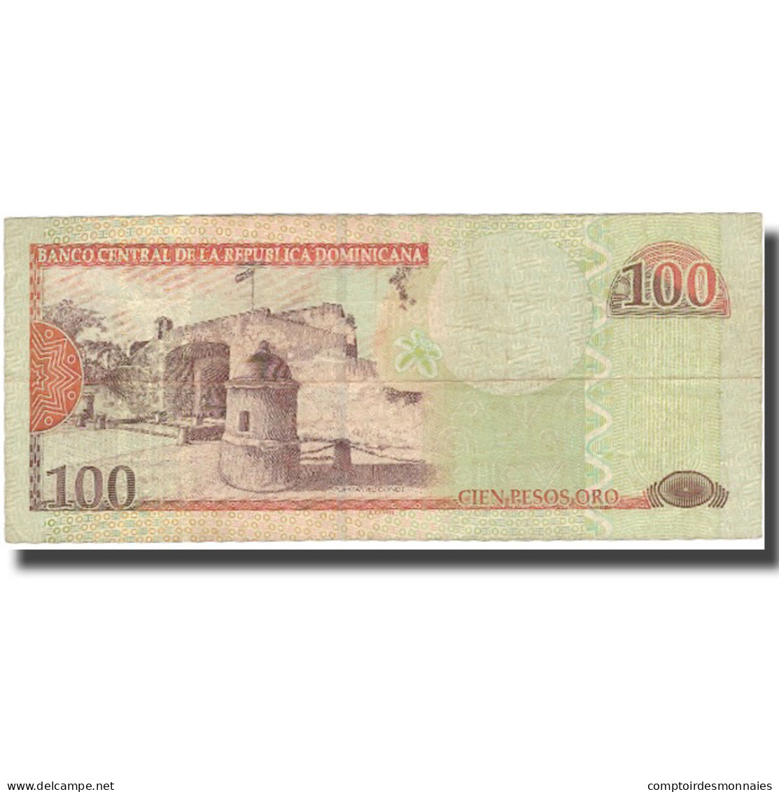 Billet, Dominican Republic, 100 Pesos Oro, 2002, 2002-08-30, KM:175a, TB+ - Dominicaine