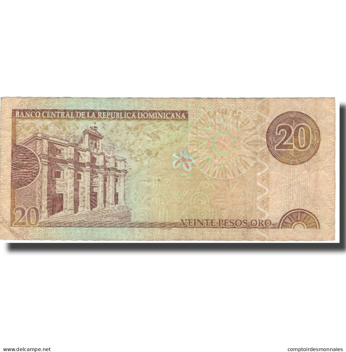 Billet, Dominican Republic, 20 Pesos Oro, 2003, 2003, KM:169c, TB+ - Repubblica Dominicana