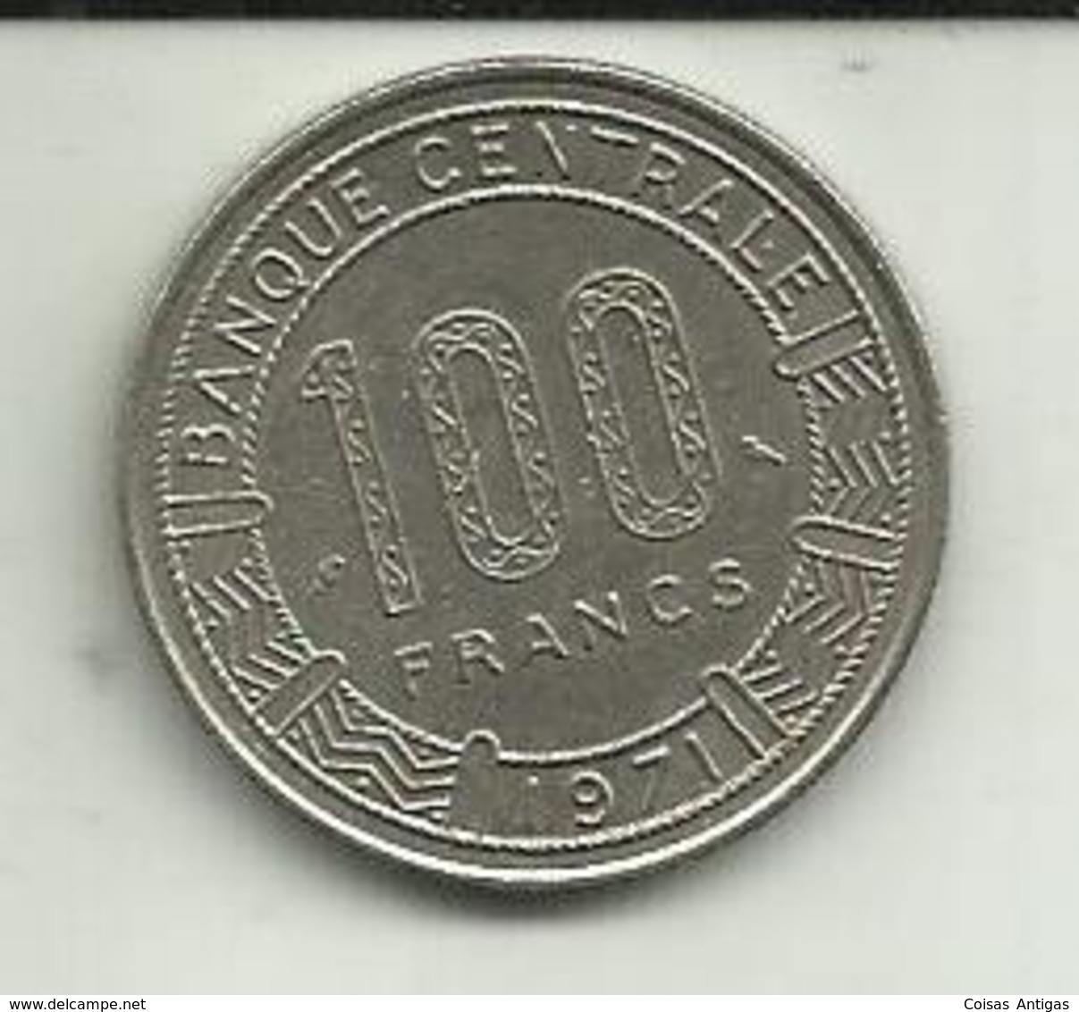 100 Francos 1971 Rep. Democrática Congo - Congo (Democratische Republiek 1998)