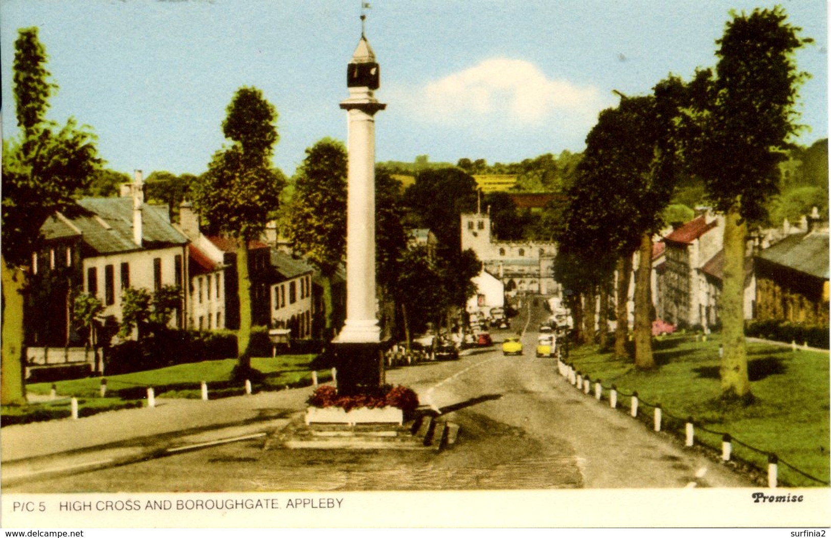 CUMBRIA - APPLEBY - HIGH CROSS AND BOROUGHGATE   Cu245 - Appleby-in-Westmorland