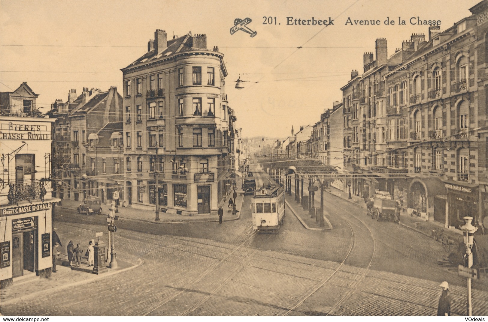 CPA - Belgique - Brussels - Bruxelles - Etterbeek - Avenue De La Chasse - Etterbeek