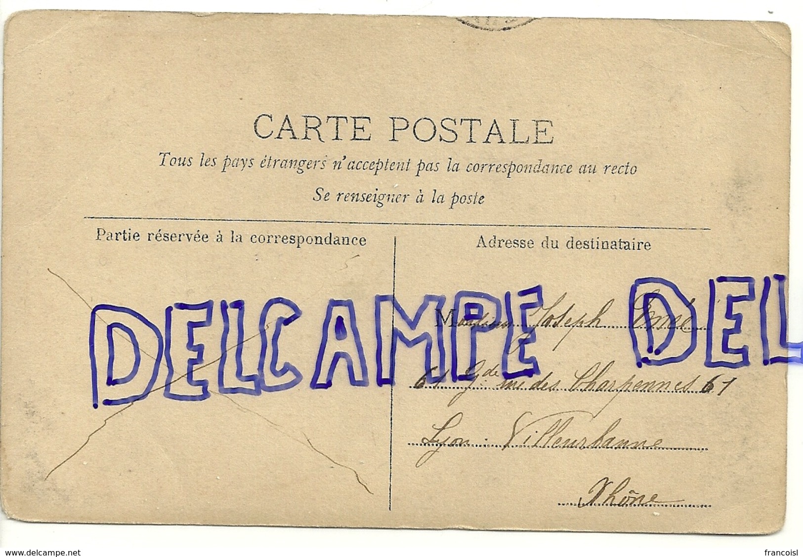 Bonne Année. Petit Ange Et Flûte à Bec. Signée Manuel. 1908. Photographie - Anges