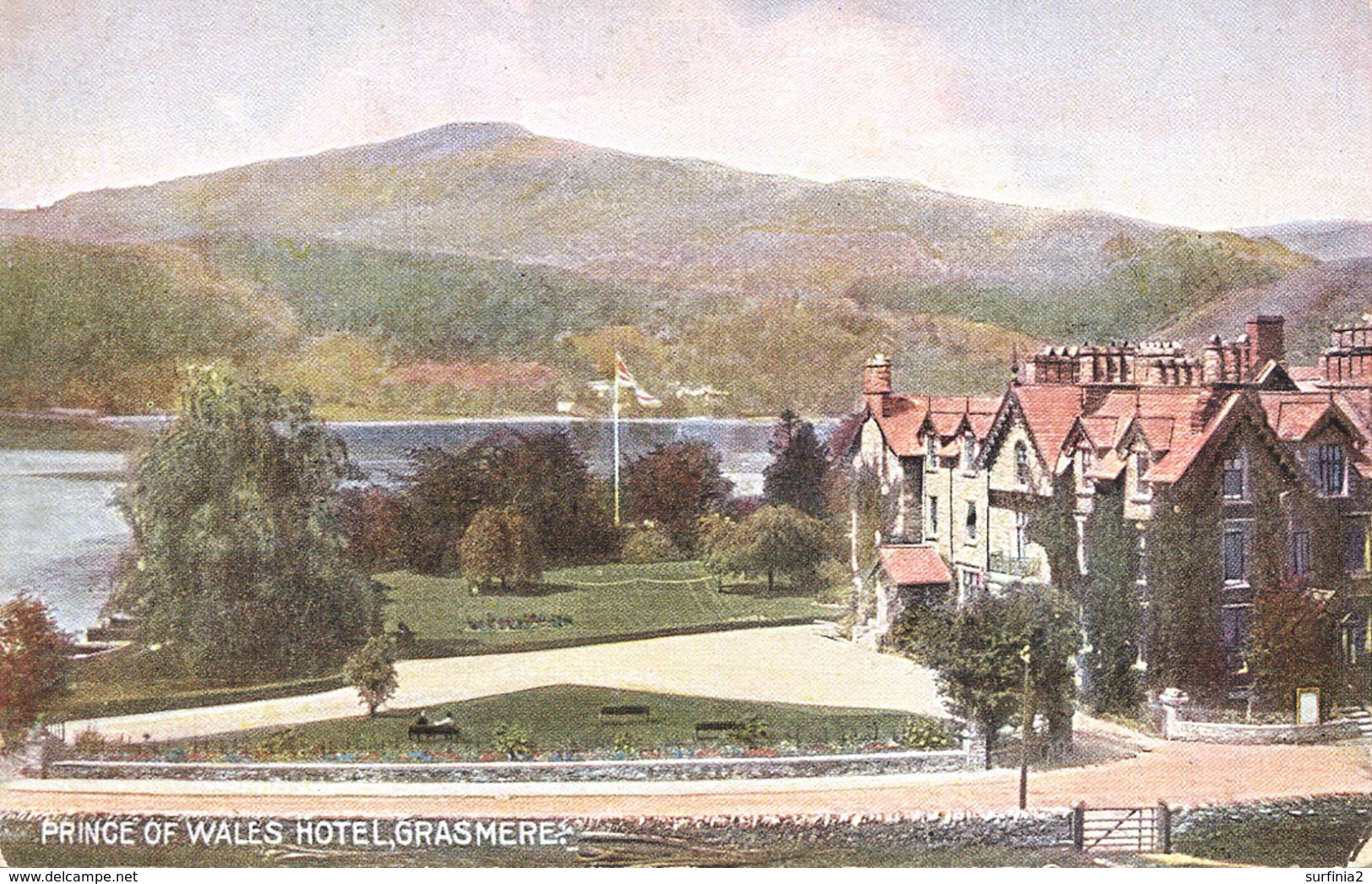 CUMBRIA - GRASMERE - PRINCE OF WALES HOTEL Cu592 - Grasmere