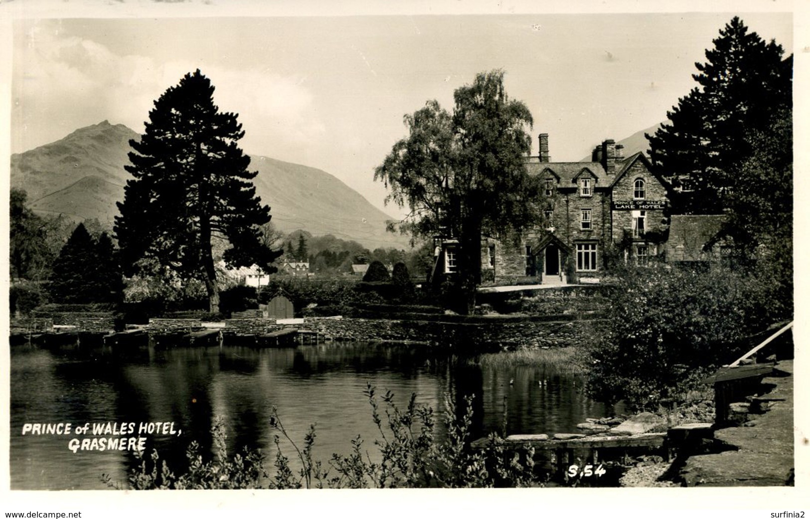 CUMBRIA - GRASMERE - PRINCE OF WALES HOTEL RP  Cu144 - Grasmere