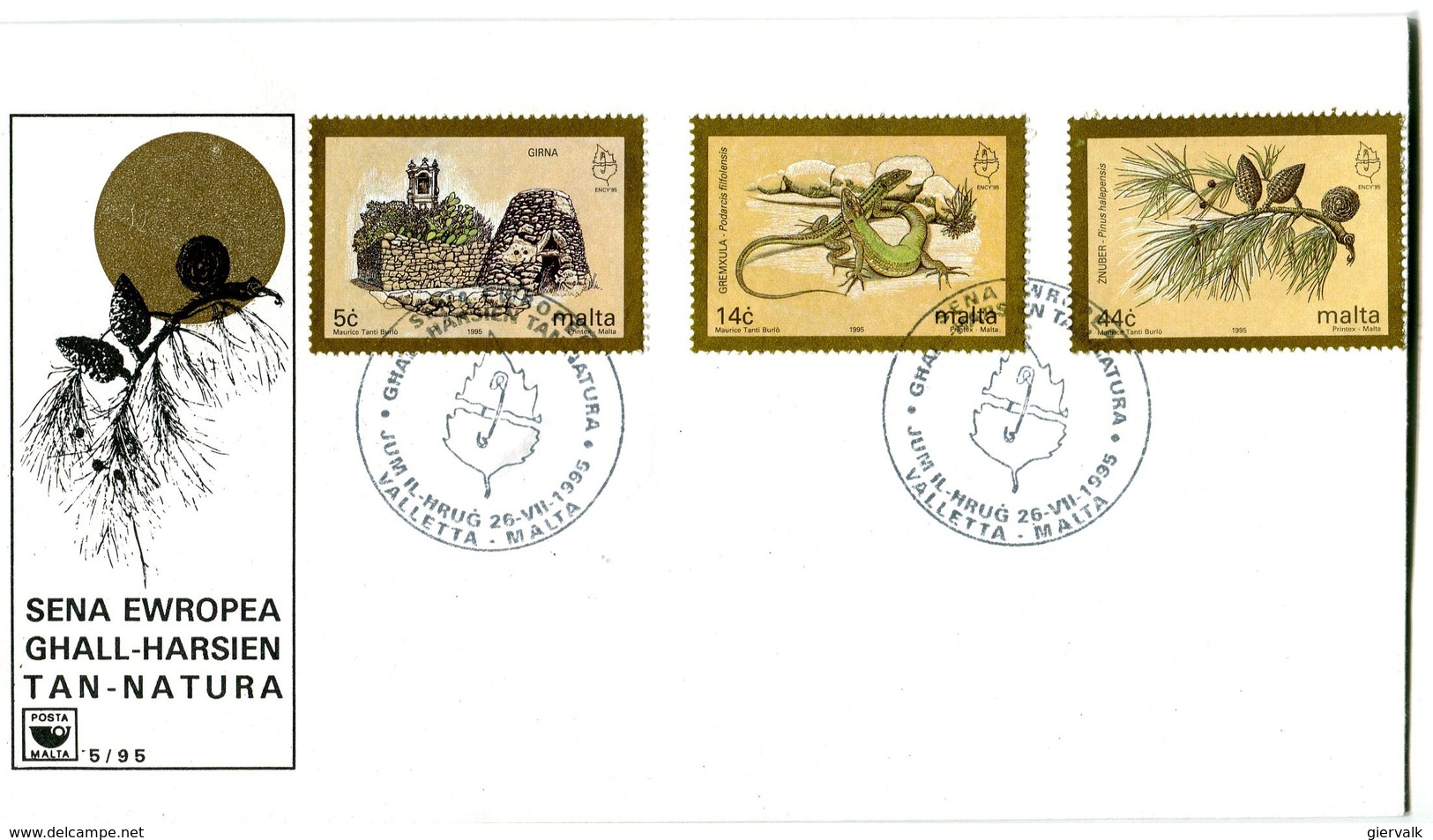 MALTA 1995 FDC With LIZARD.BARGAIN.!! - Andere & Zonder Classificatie