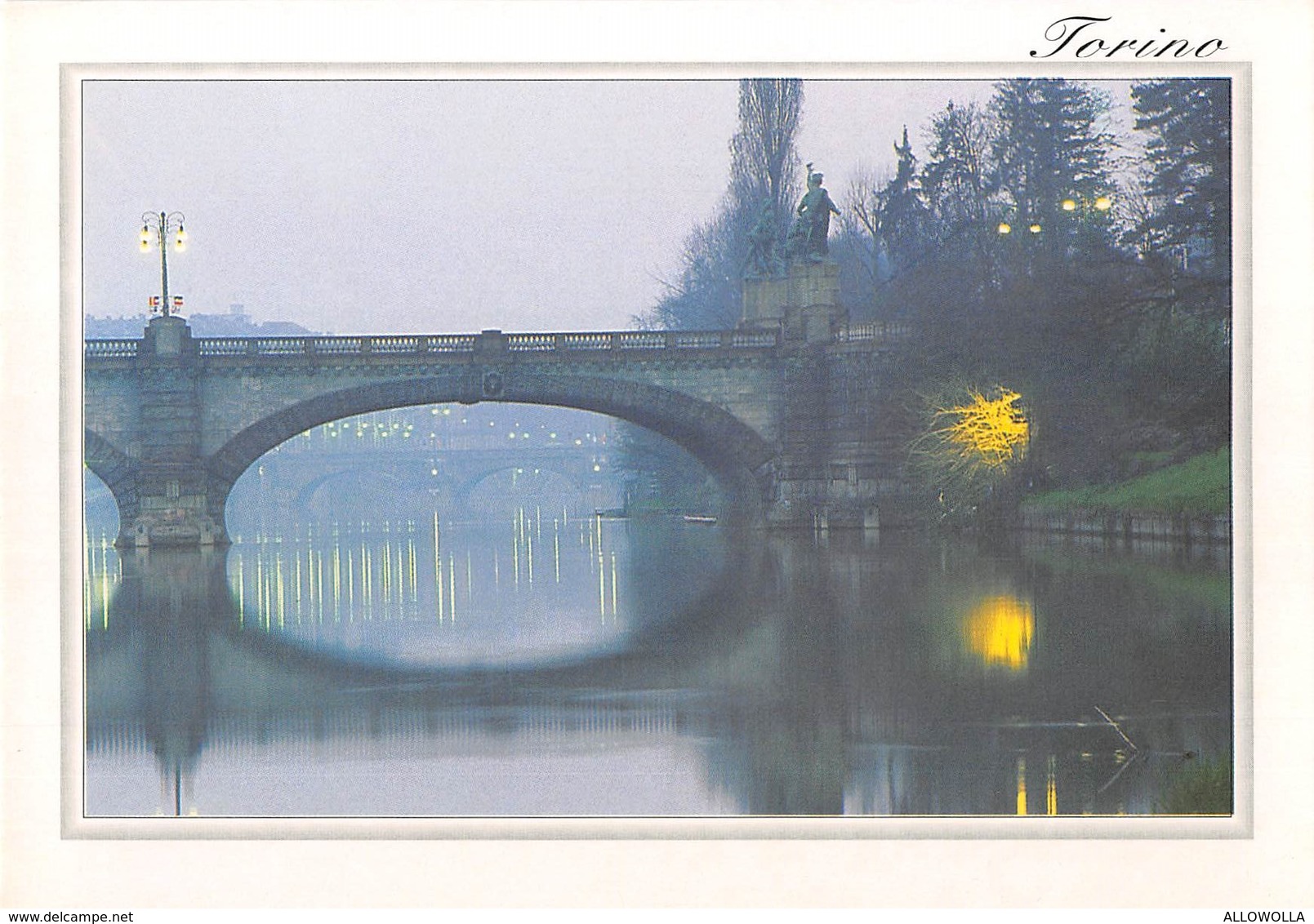 3751" TORINO-PONTE UMBERTO I° "  CART. POST. OR. NON SPED. - Ponts