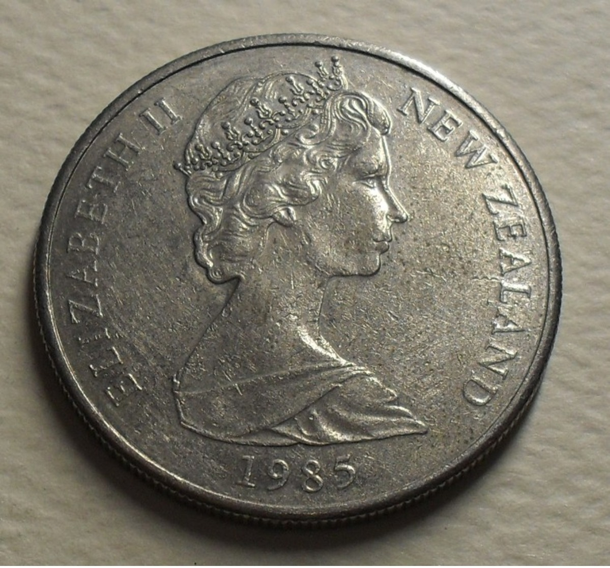 1985 - Nouvelle Zélande - New Zealand - 10 CENTS, Elizabeth II, KM 41.2 - Nouvelle-Zélande