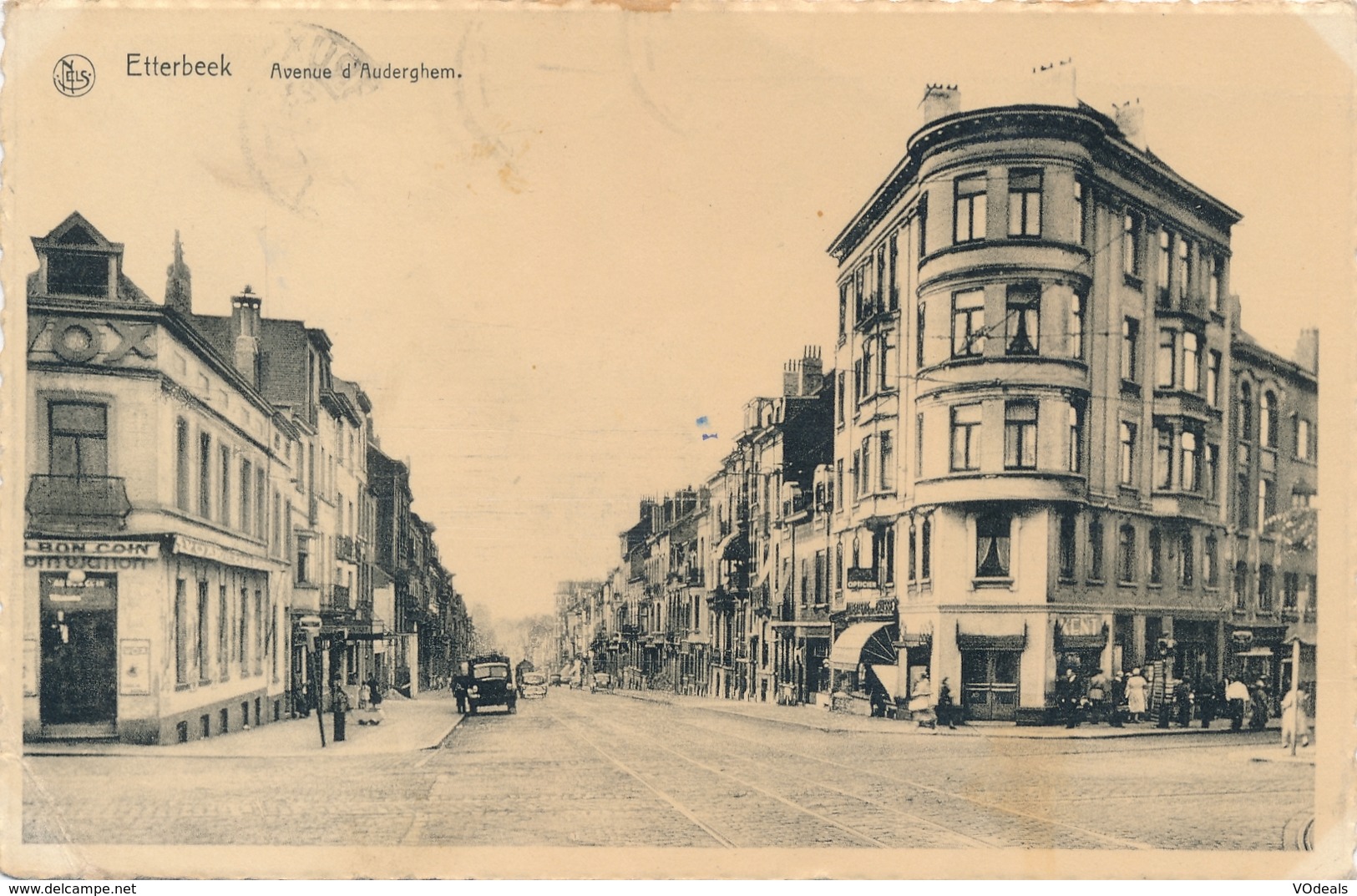 CPA - Belgique - Brussels - Bruxelles - Etterbeek - Avenue D'Auderghem - Etterbeek