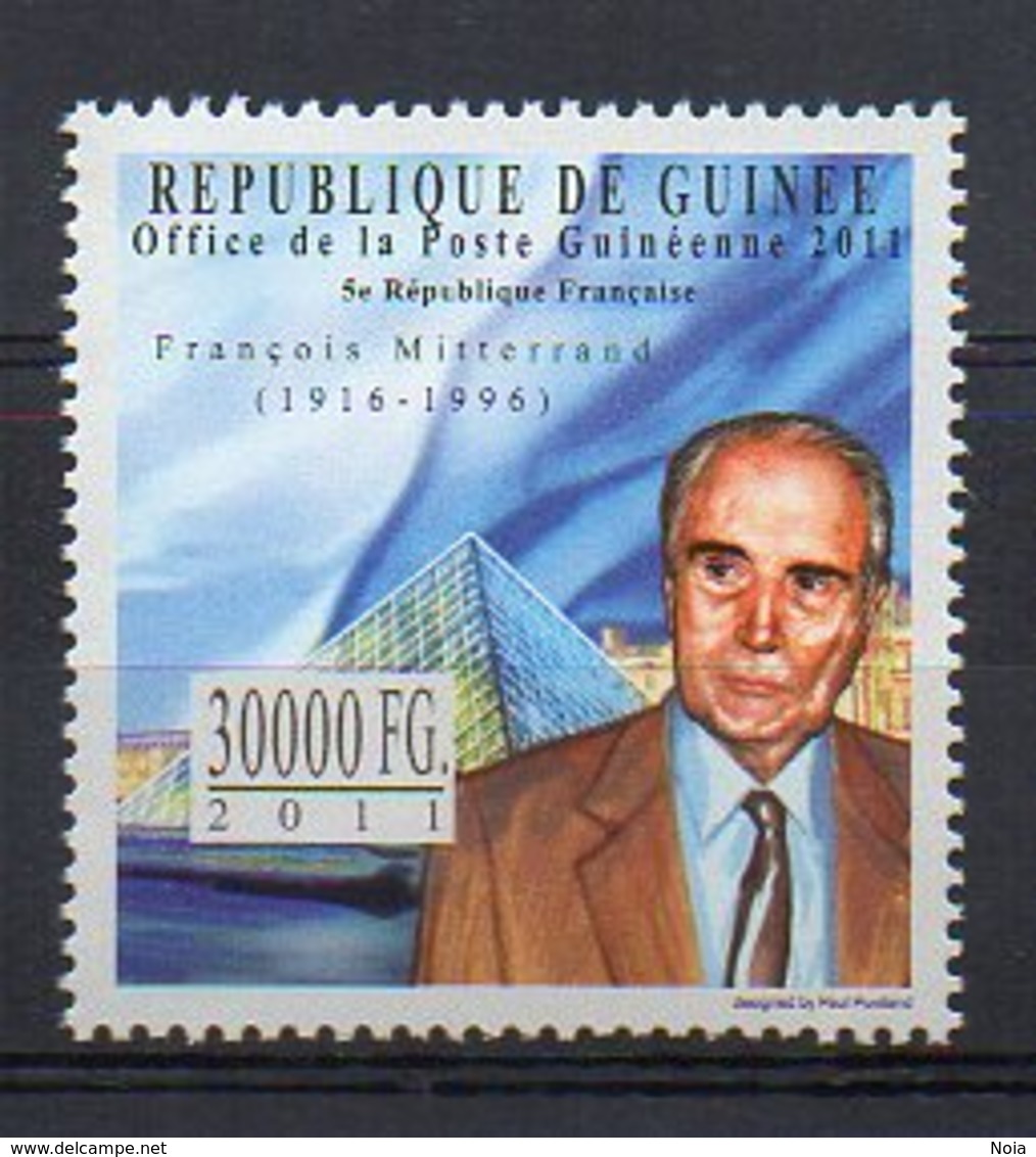 GUINEA. FRANÇOIS MITTERRAND. MNH (5R0218) - Sonstige & Ohne Zuordnung