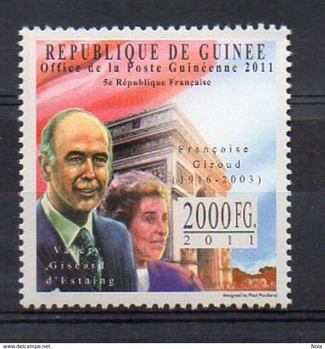 GUINEA. FRANÇOISE GIROUD. MNH (5R0221) - Otros & Sin Clasificación