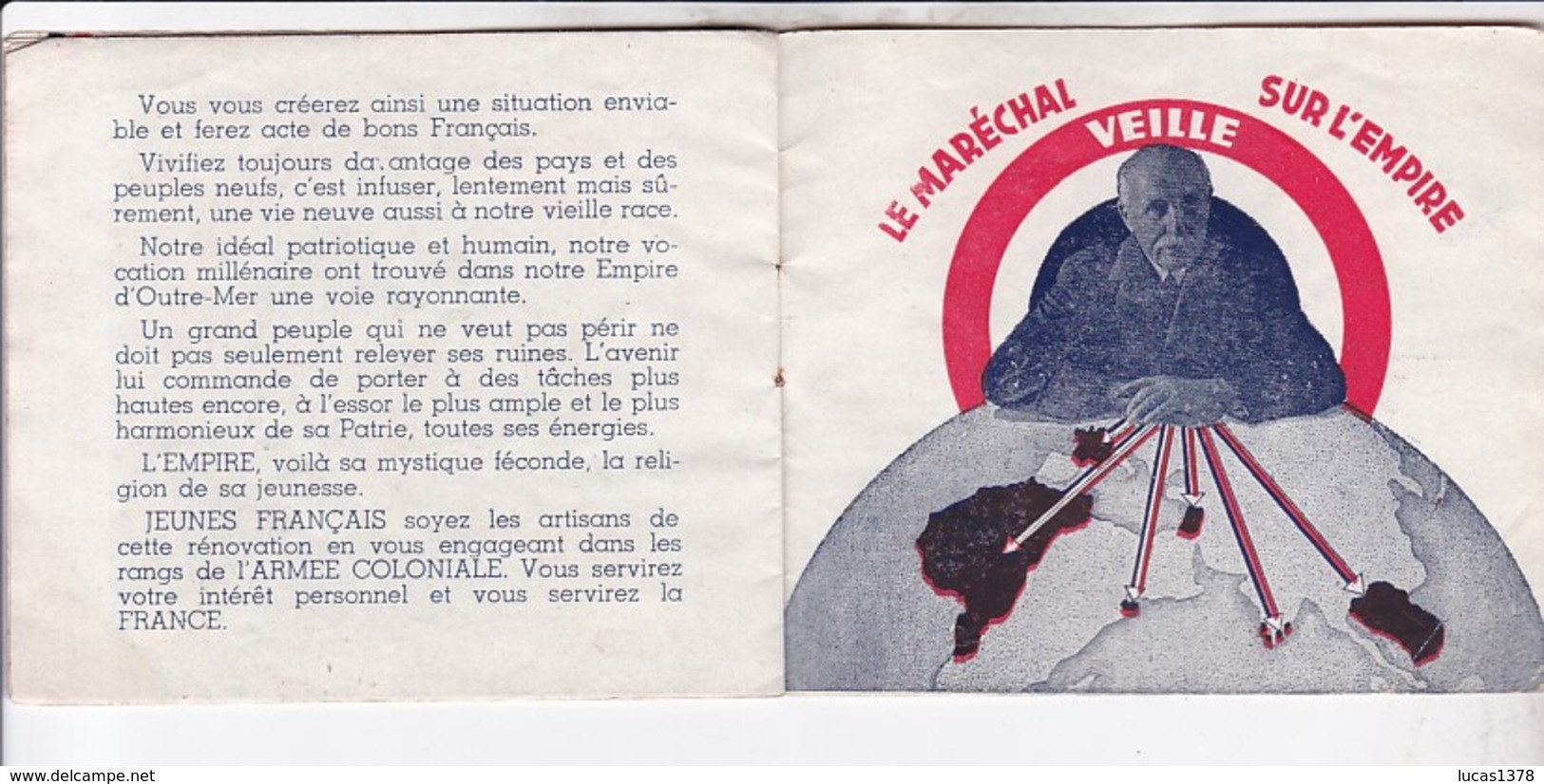 PETAIN / RARE FASCICULE FOIRE DE MARSEILLE 1941 / TROUPES COLONIALES - Autres & Non Classés