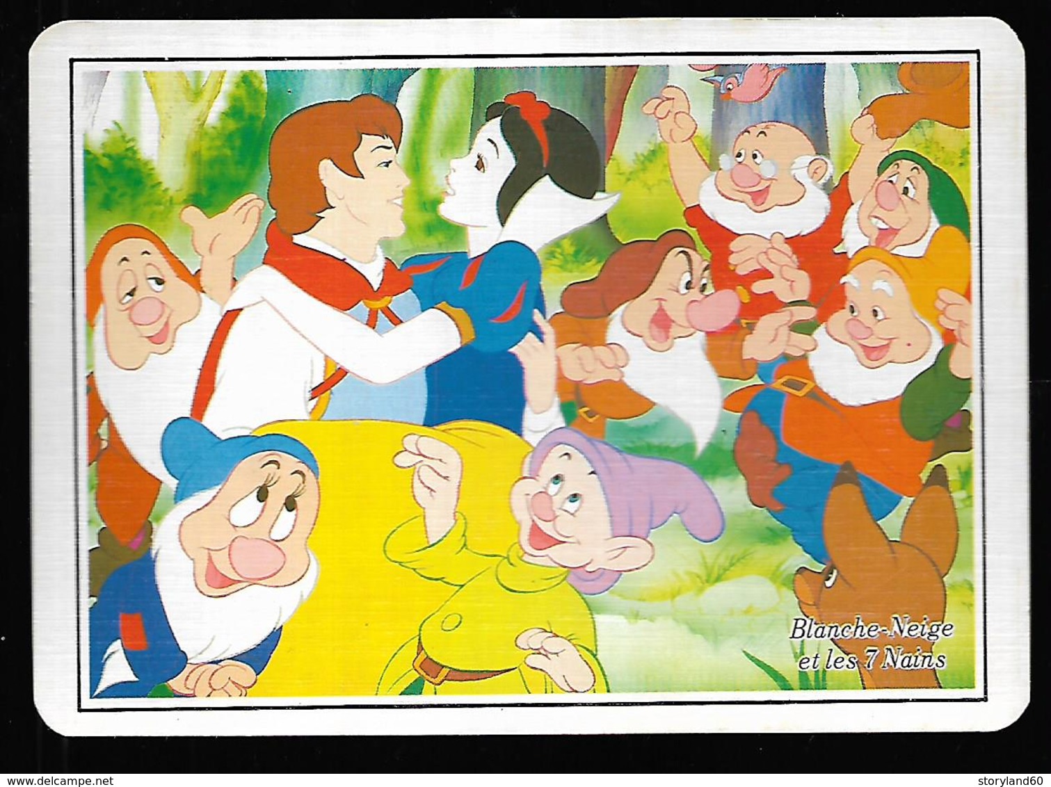 Cpm St004628 Les Dessins De Walt Disney Document Jeux Nathan Tiré D'un Puzzle Blanche Neige Et Les Sept Nains - Autres & Non Classés