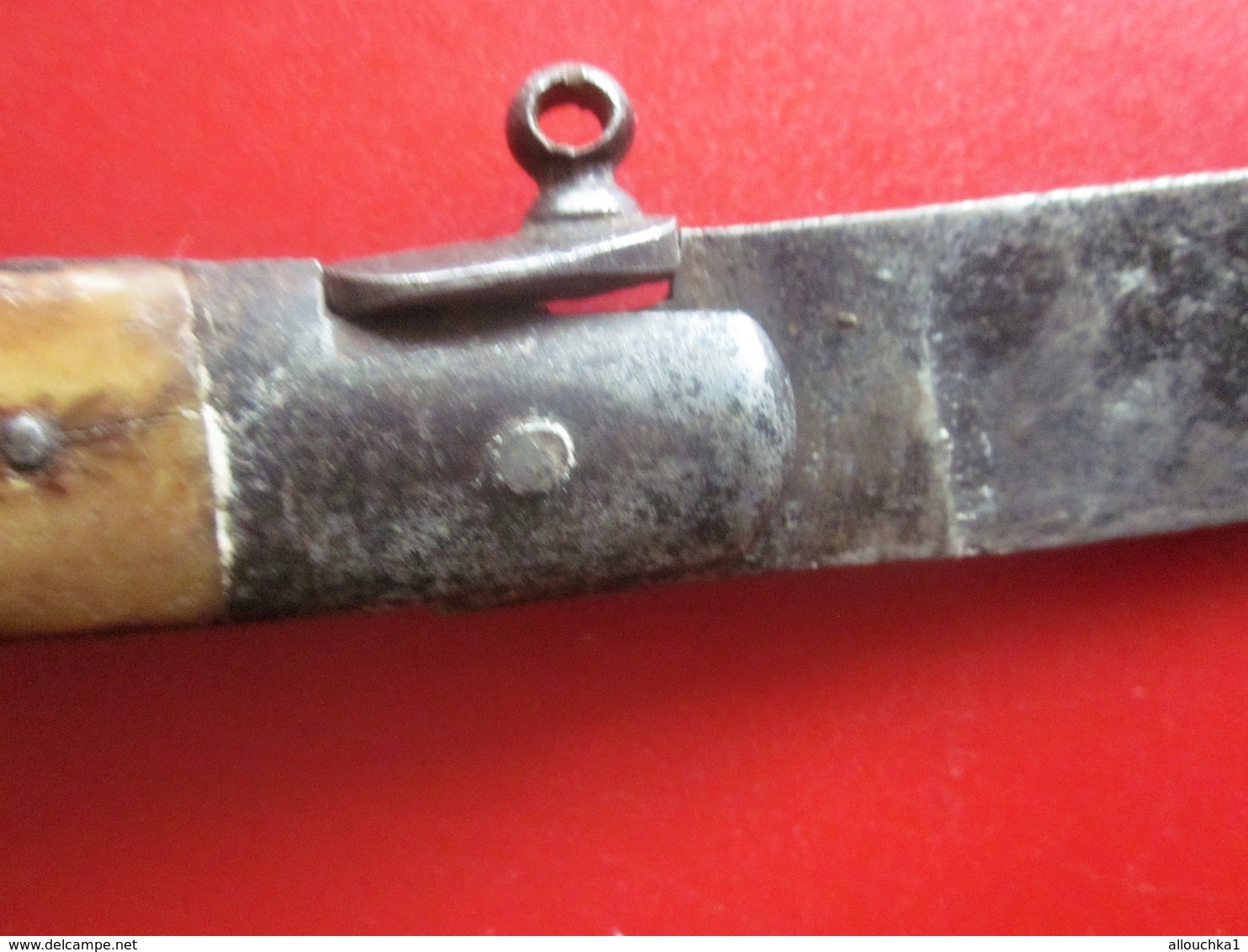 ANCIEN COUTEAU De  COLLECTION VINTAGE Couteau Rustique De Campagne  Thème COUTEAUX-KNIFE-SCHLASS - Armes Blanches