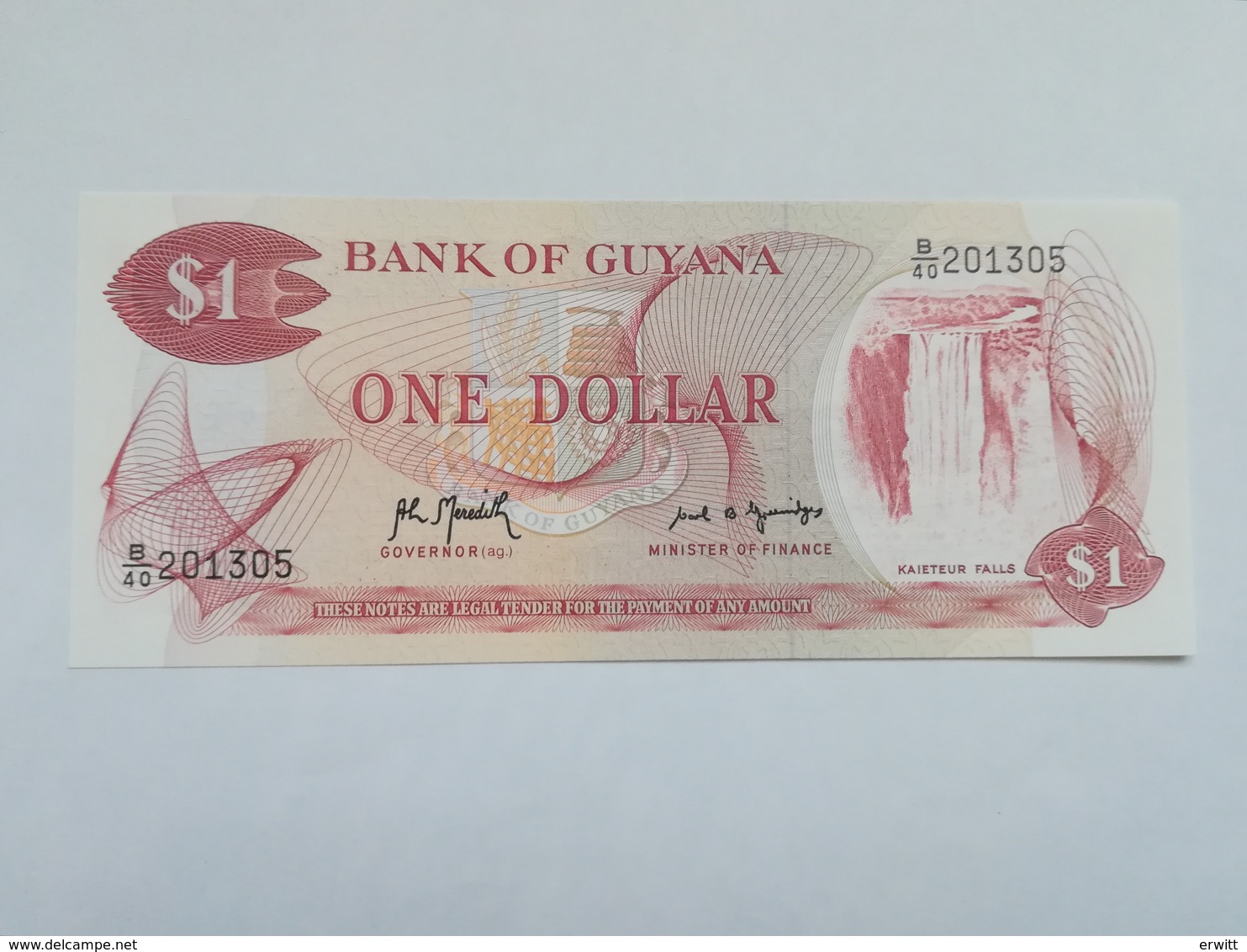 GUYANA 1 DOLLAR - Guyana
