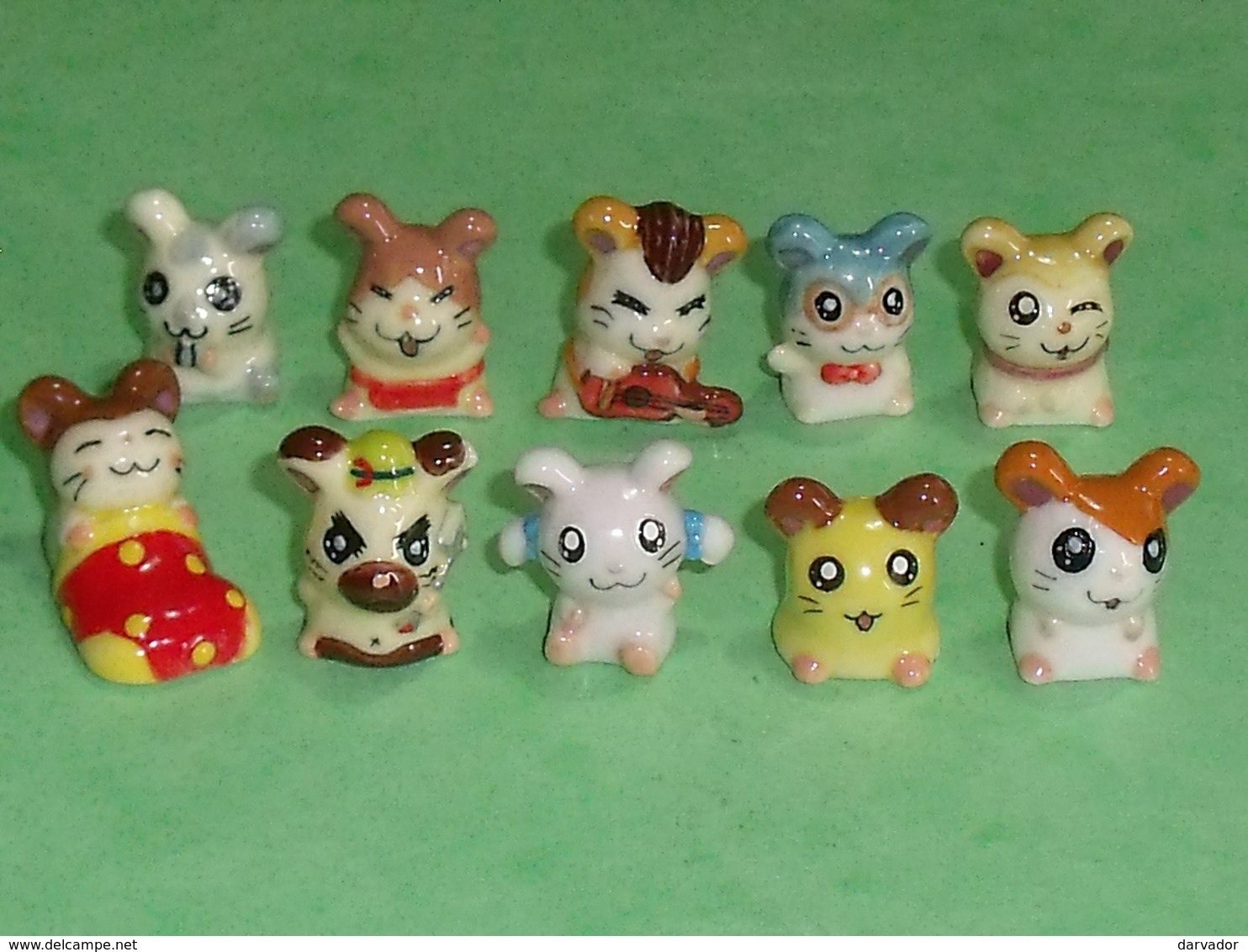 Lot De 10 Fèves : Hamtaro   TB5 - Dessins Animés