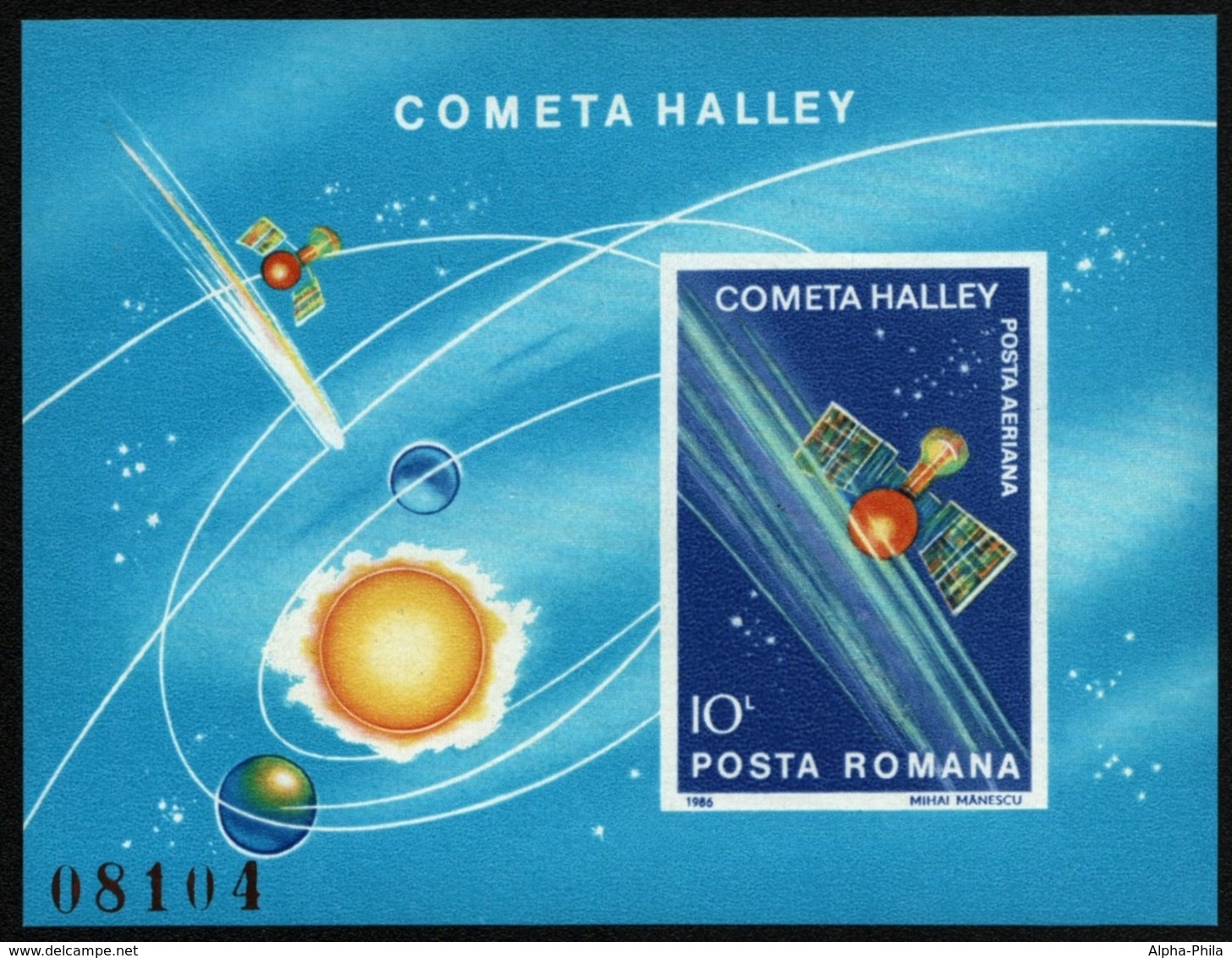 Rumänien 1986 - Mi-Nr. Block 222 ** - MNH - Raumfahrt / Space - Ungebraucht