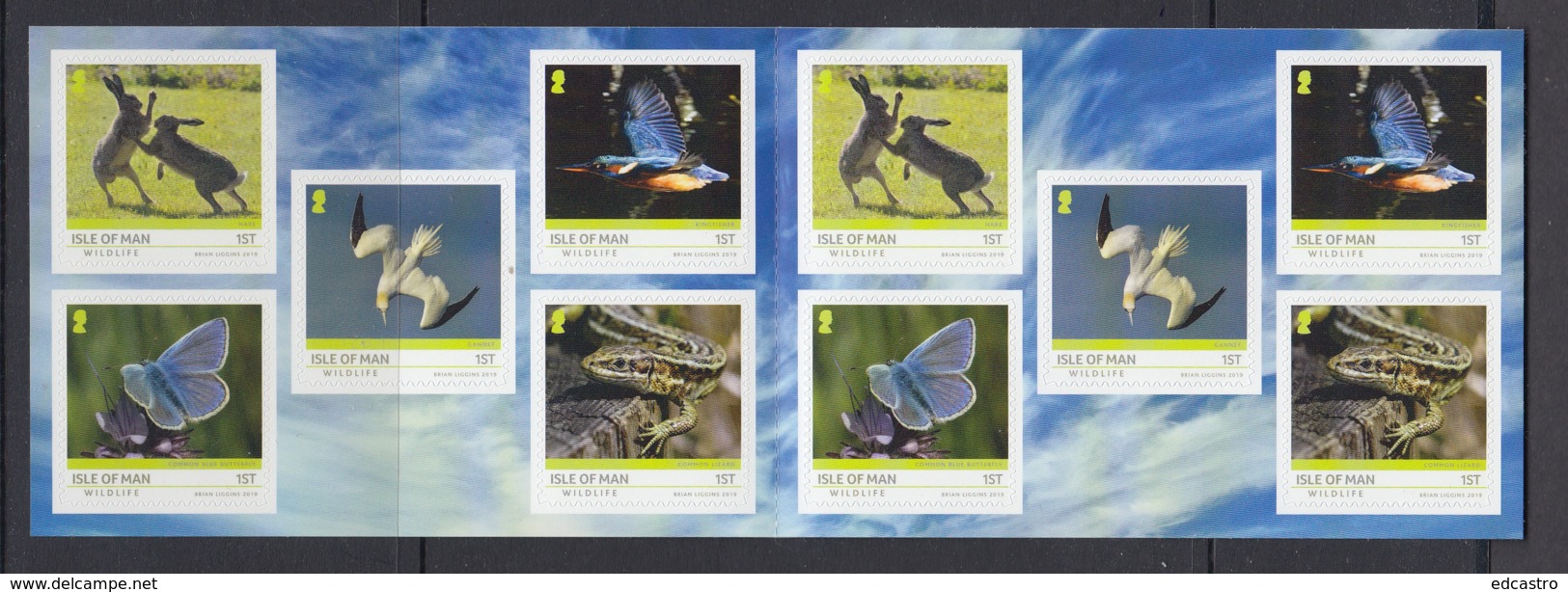 4.- ISLE OF MAN 2019 Isle Of Man Wildlife - VVD Self Adhesive Booklet - Man (Insel)