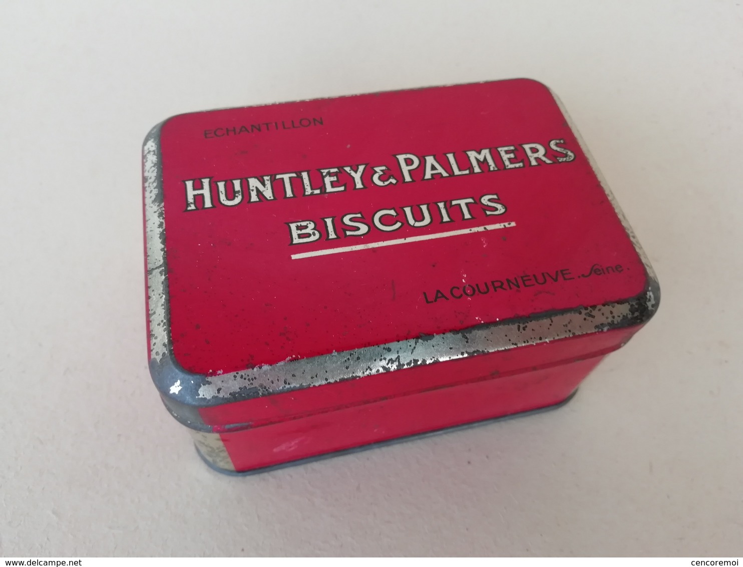 Boite Publicitaire Ancienne En Tôle échantillon Huntley & Palmers Biscuits - Other & Unclassified