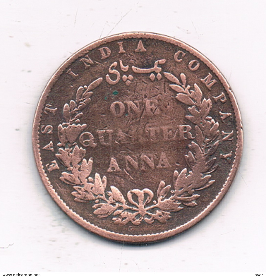 ONE QUARTER ANNA 1858 INDIA /4094// - Inde