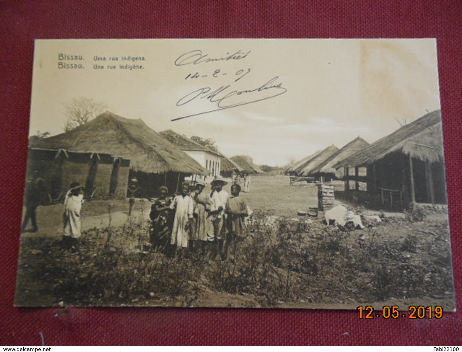 CPA - Bissau - Une Rue Indigène - Guinea-Bissau