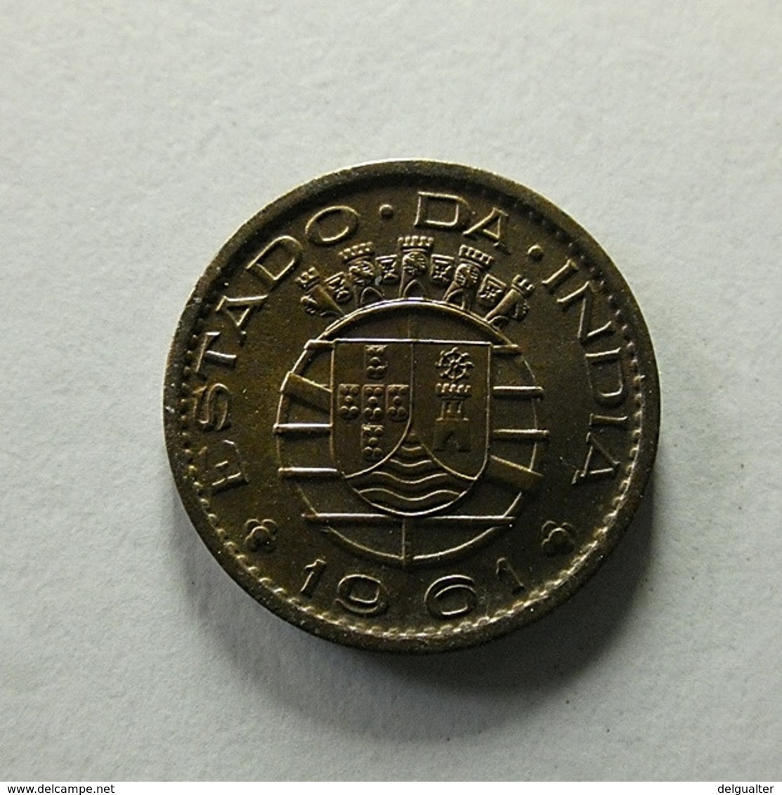 Portuguese India 10 Centavos 1961 - Portugal