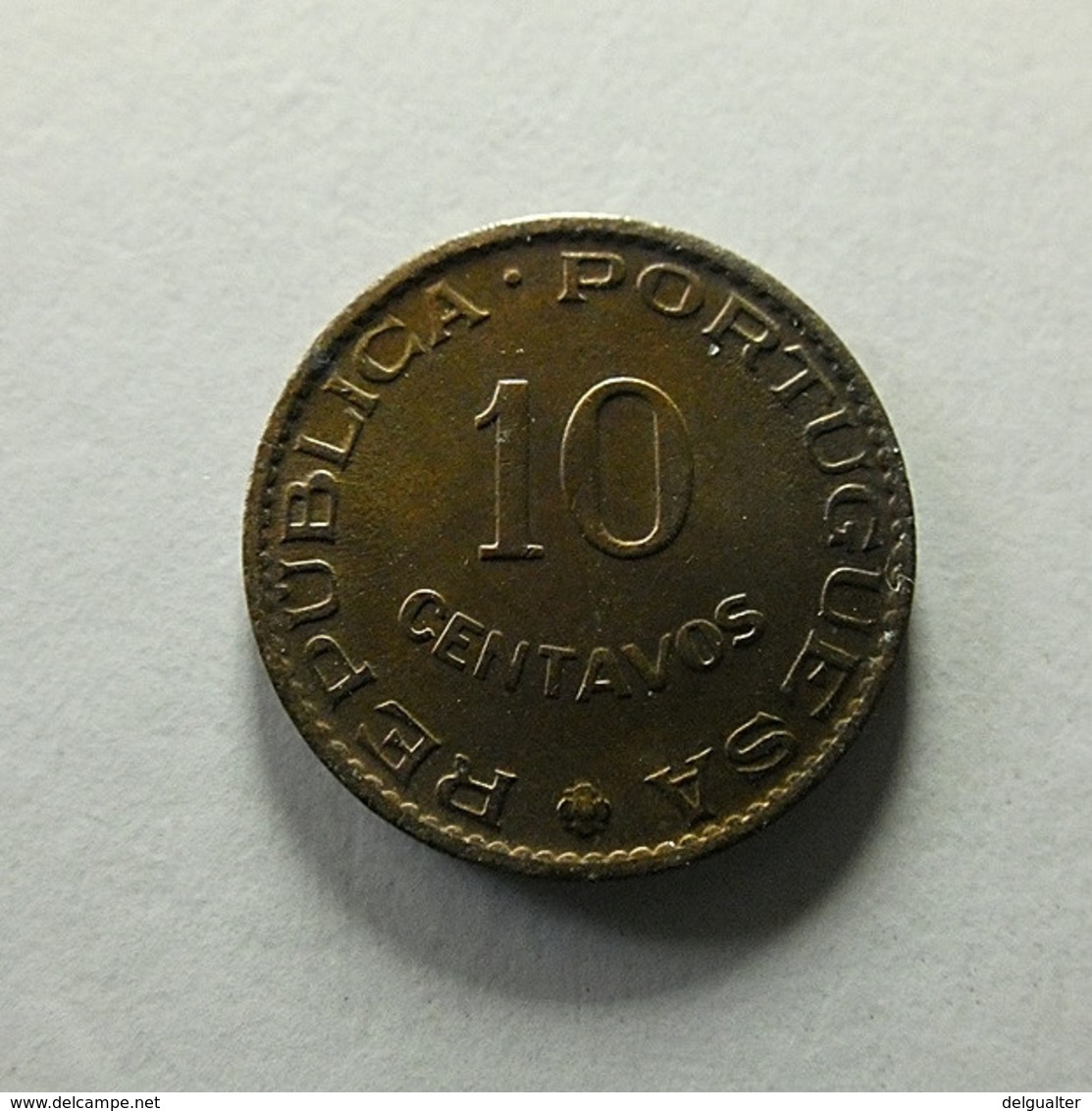 Portuguese India 10 Centavos 1961 - Portugal