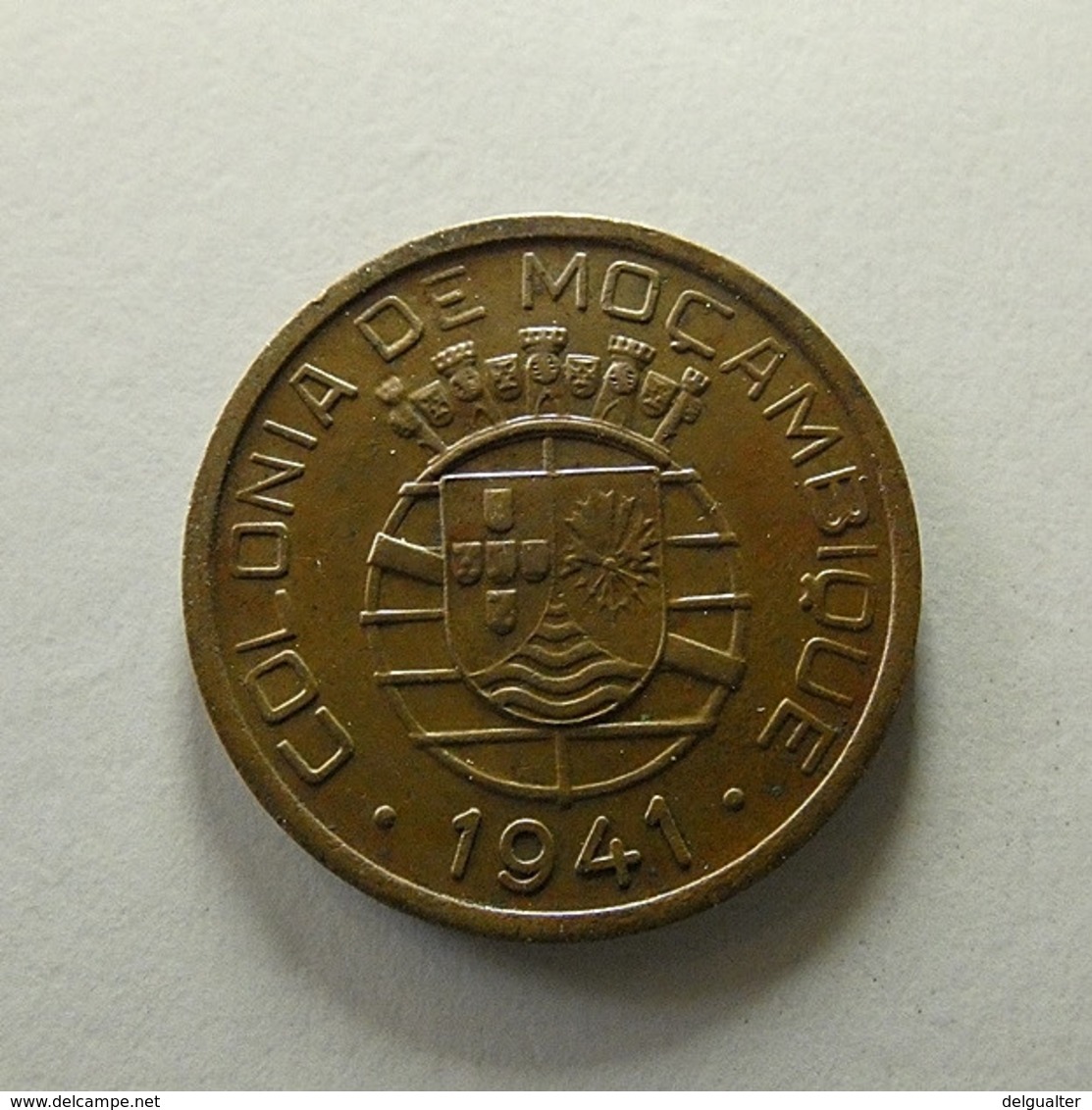 Portuguese Moçambique 20 Centavos 1941 - Portugal