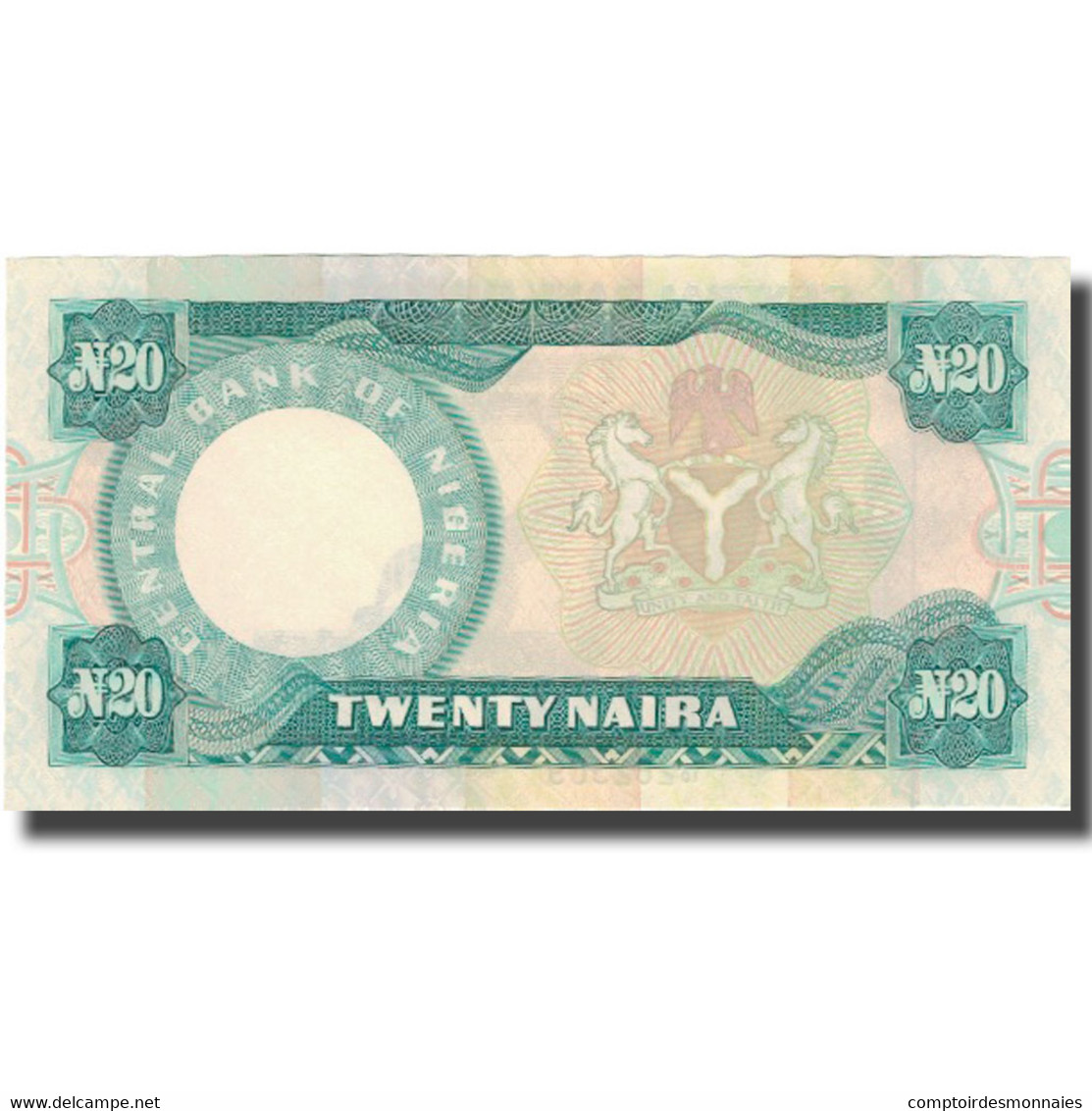 Billet, Nigéria, 20 Naira, 2001, 2001, KM:26g, SPL - Nigeria