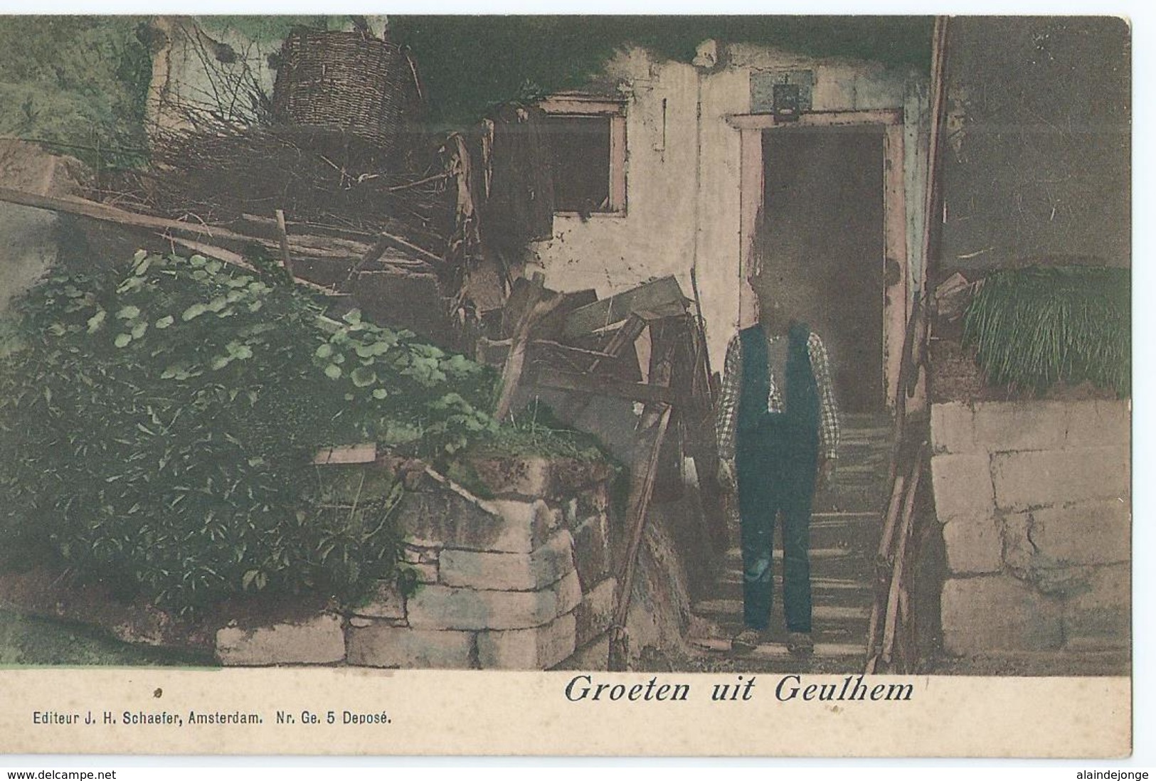 Geulem - Geulhem - Groeten Uit Geulhem - Editeur J.H. Shaefer, Amsterdam Nr. Ge. 5 - Valkenburg