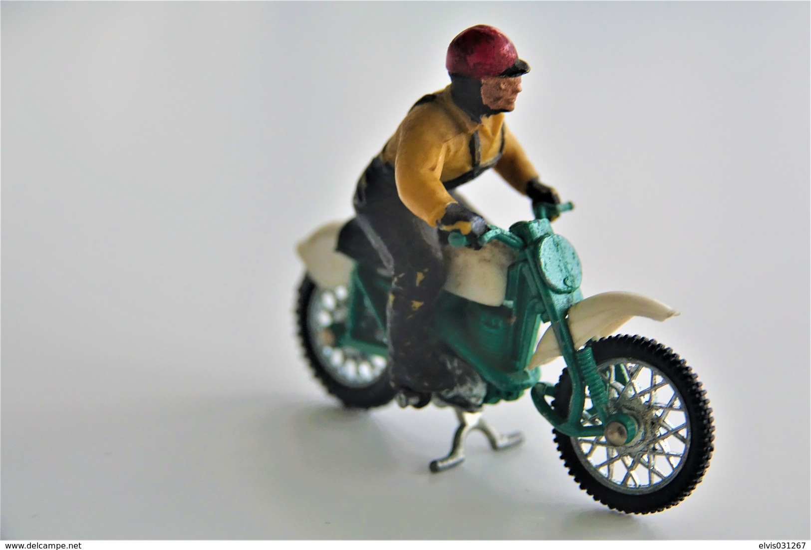 Britains Ltd, Deetail : GREEVES SCRAMBLER MOTORCYCLE  , Made In England, *** - Britains